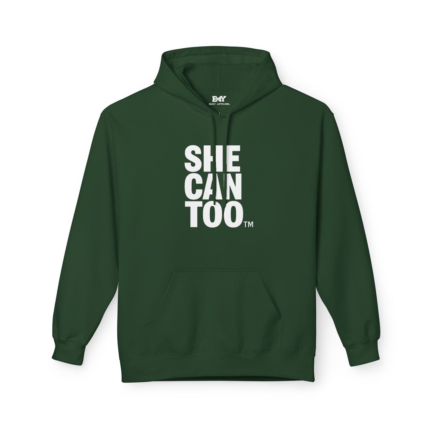 She Can Too Hoodie (She Leads)