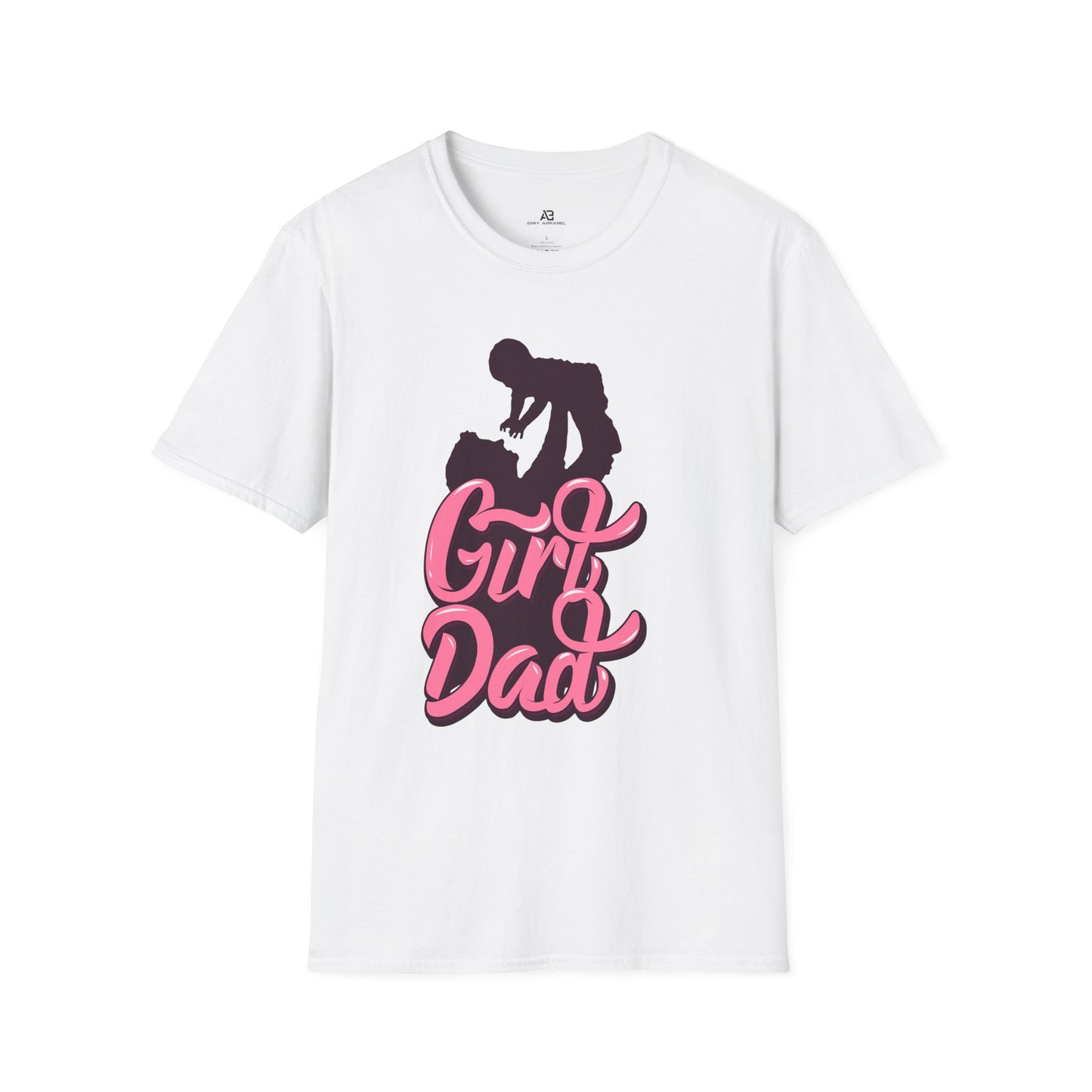 EMIY Girl Dad Softstyle T-Shirt