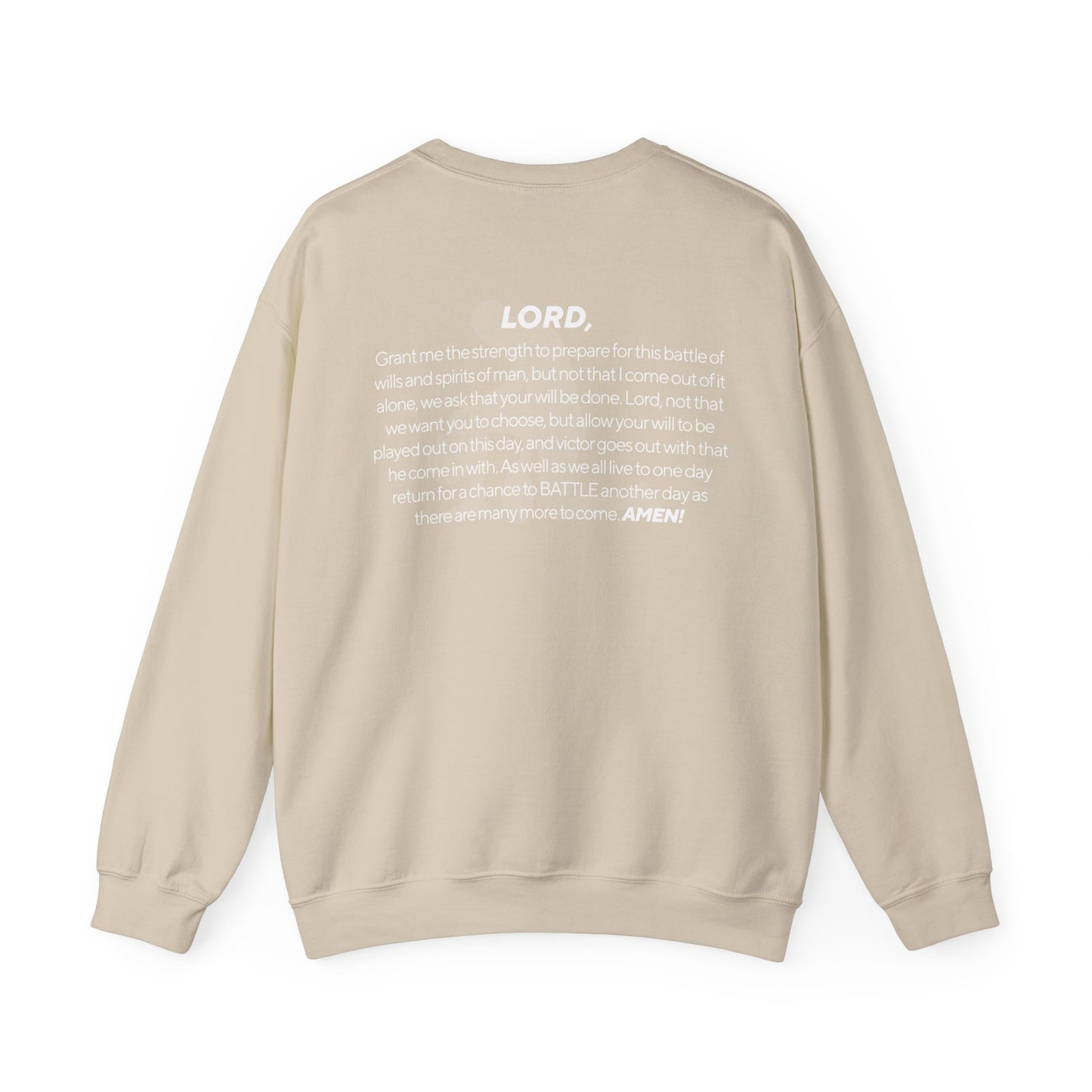 EMIY Burnt Sports Prayer Unisex Sweatshirt