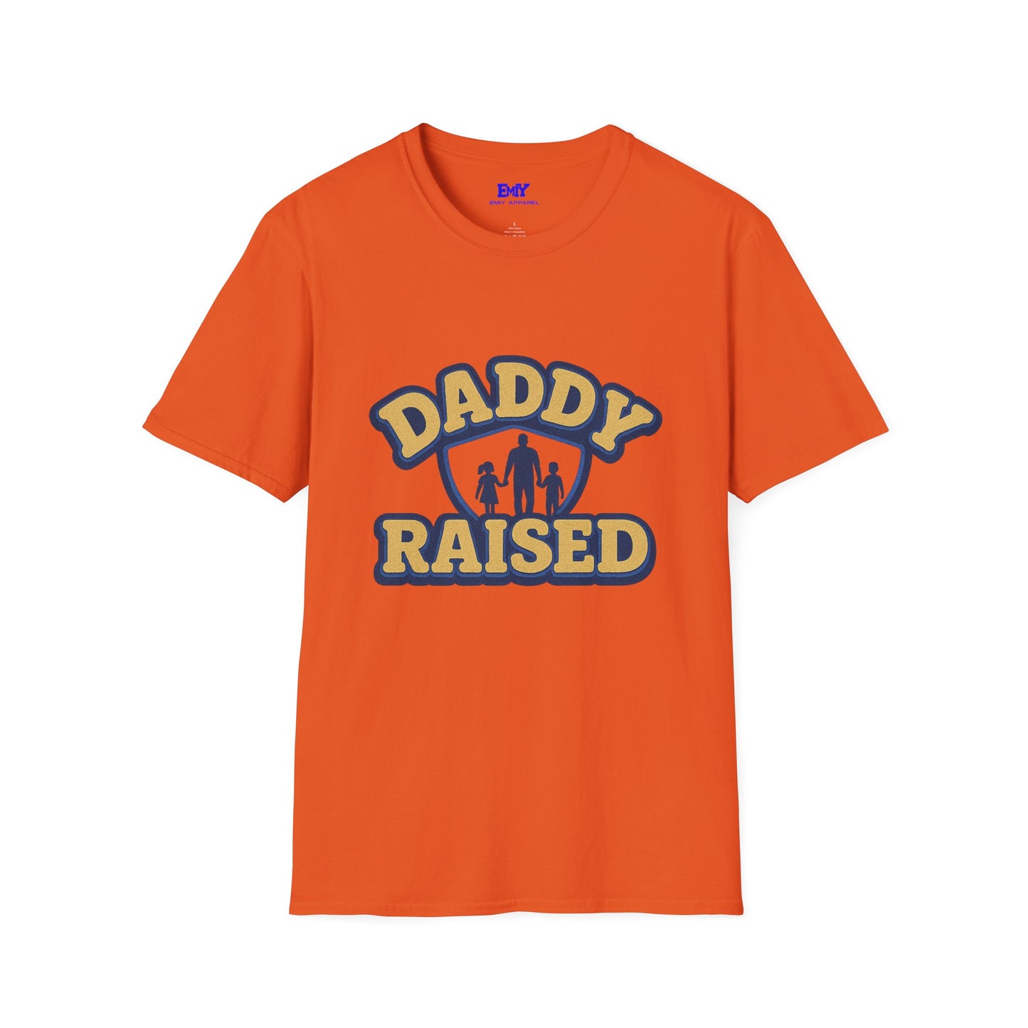 Daddy Raised T-Shirt — Father & Kids Retro Family Tee