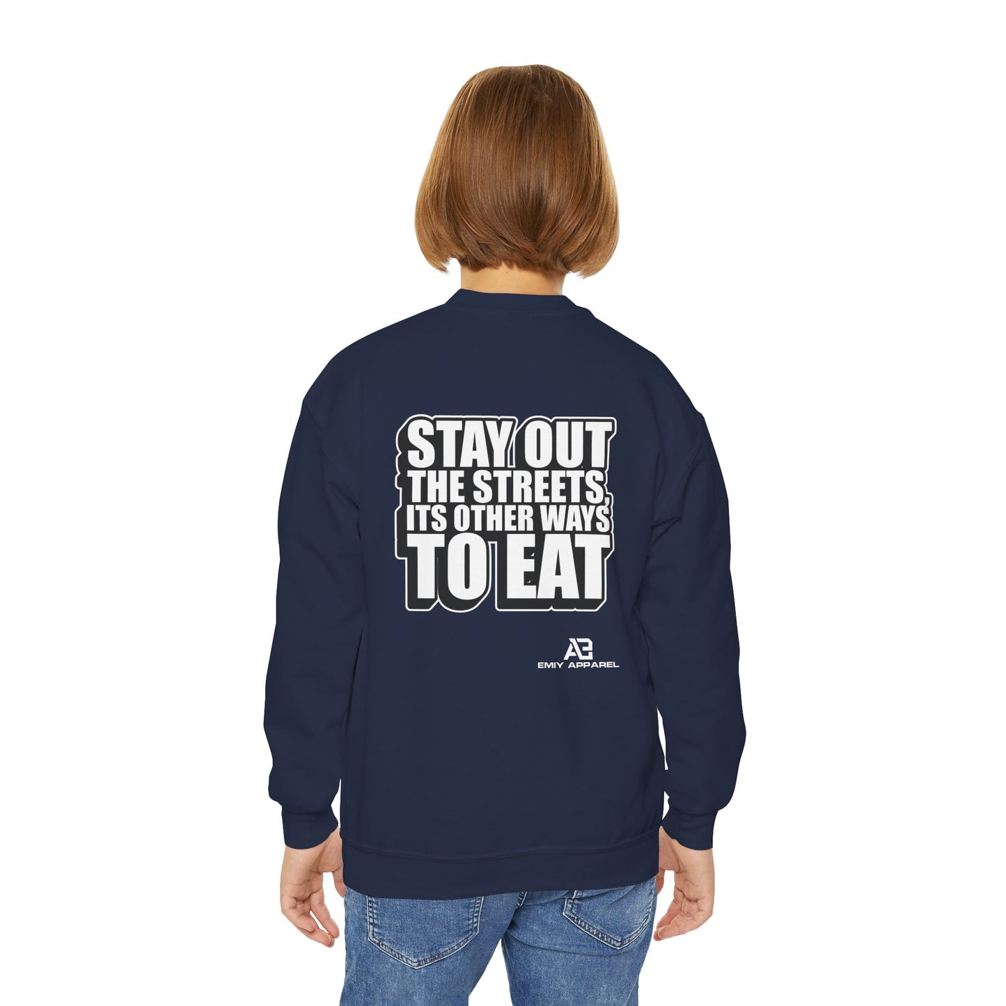 New EMIY Streets Youth Crewneck Sweatshirt