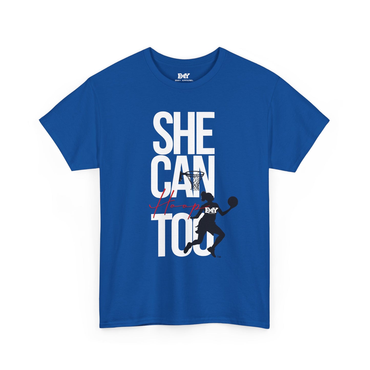 She Can Hoop Too-(She Leads) by EMIY Apparel Limited Edition