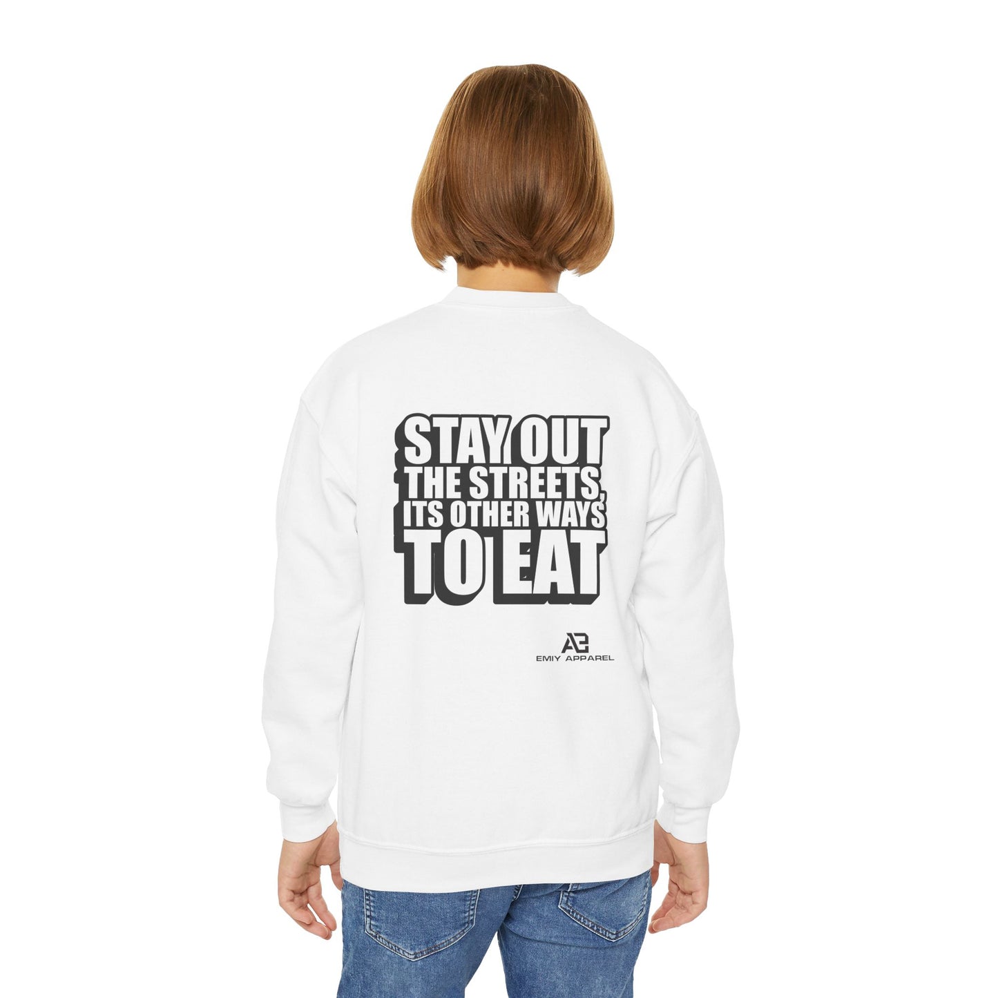 New EMIY Streets Youth Crewneck Sweatshirt