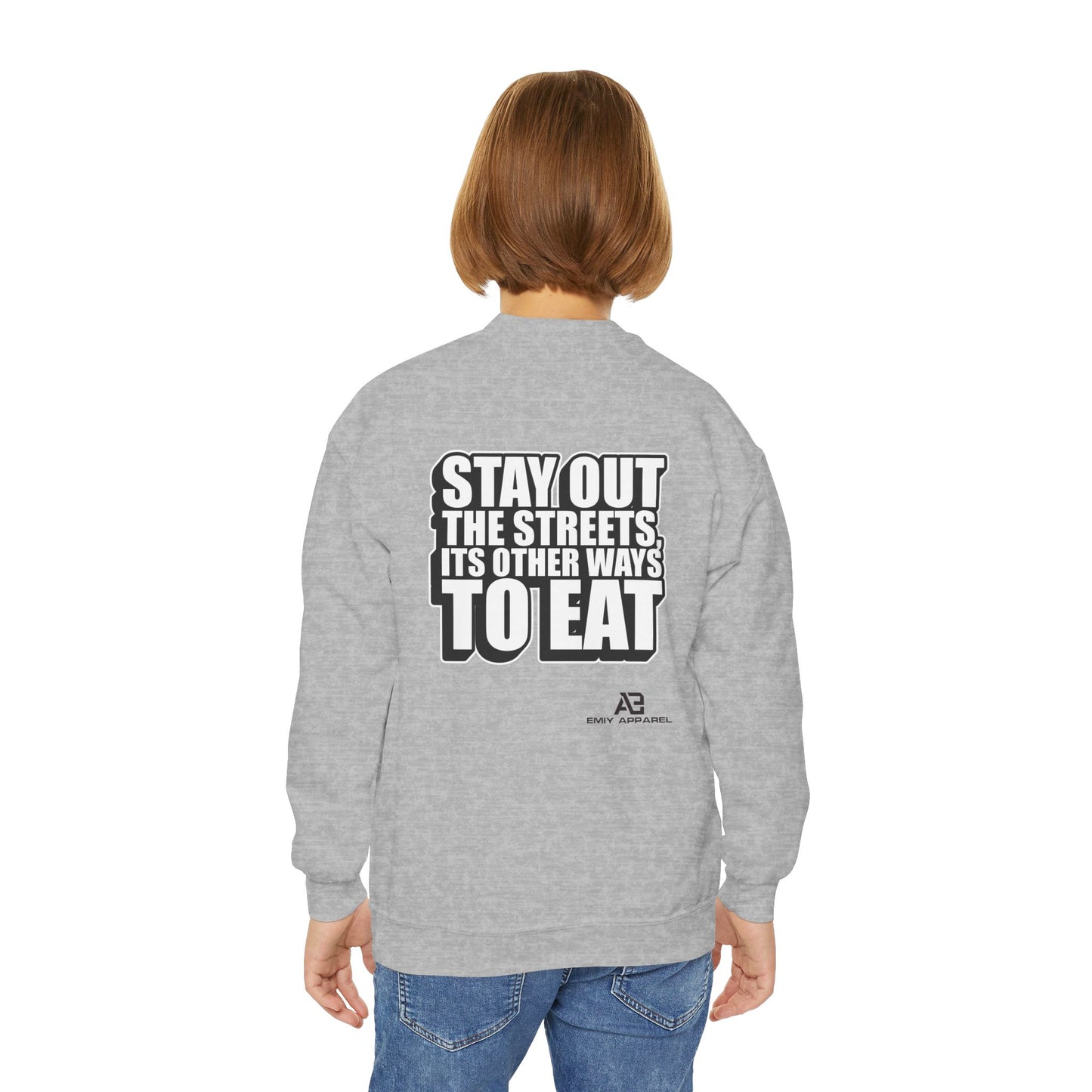 New EMIY Streets Youth Crewneck Sweatshirt