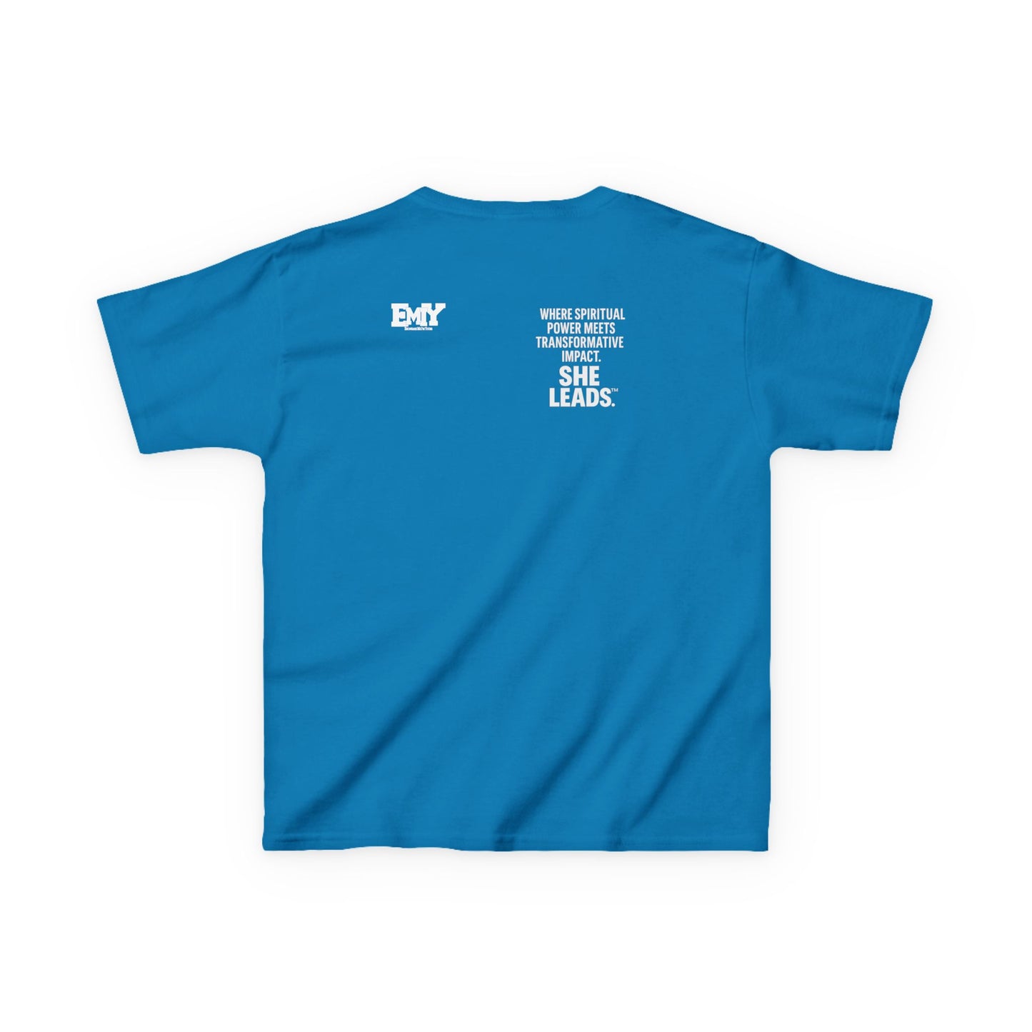 She Can Hoop Too Kids T‑Shirt — Girls Basketball Pride Tee