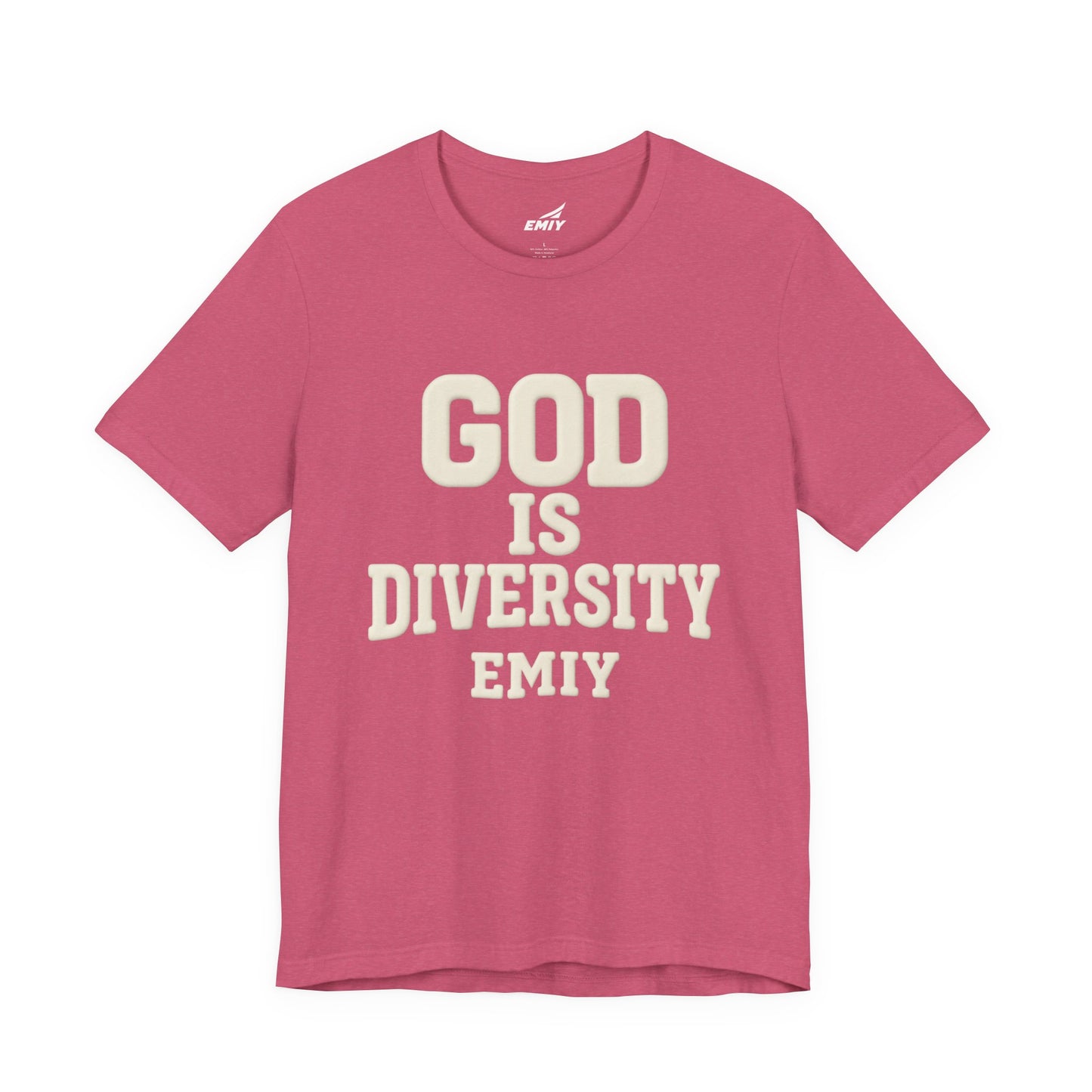God Is Diversity Tee — Inspirational Religious Graphic T‑Shirt