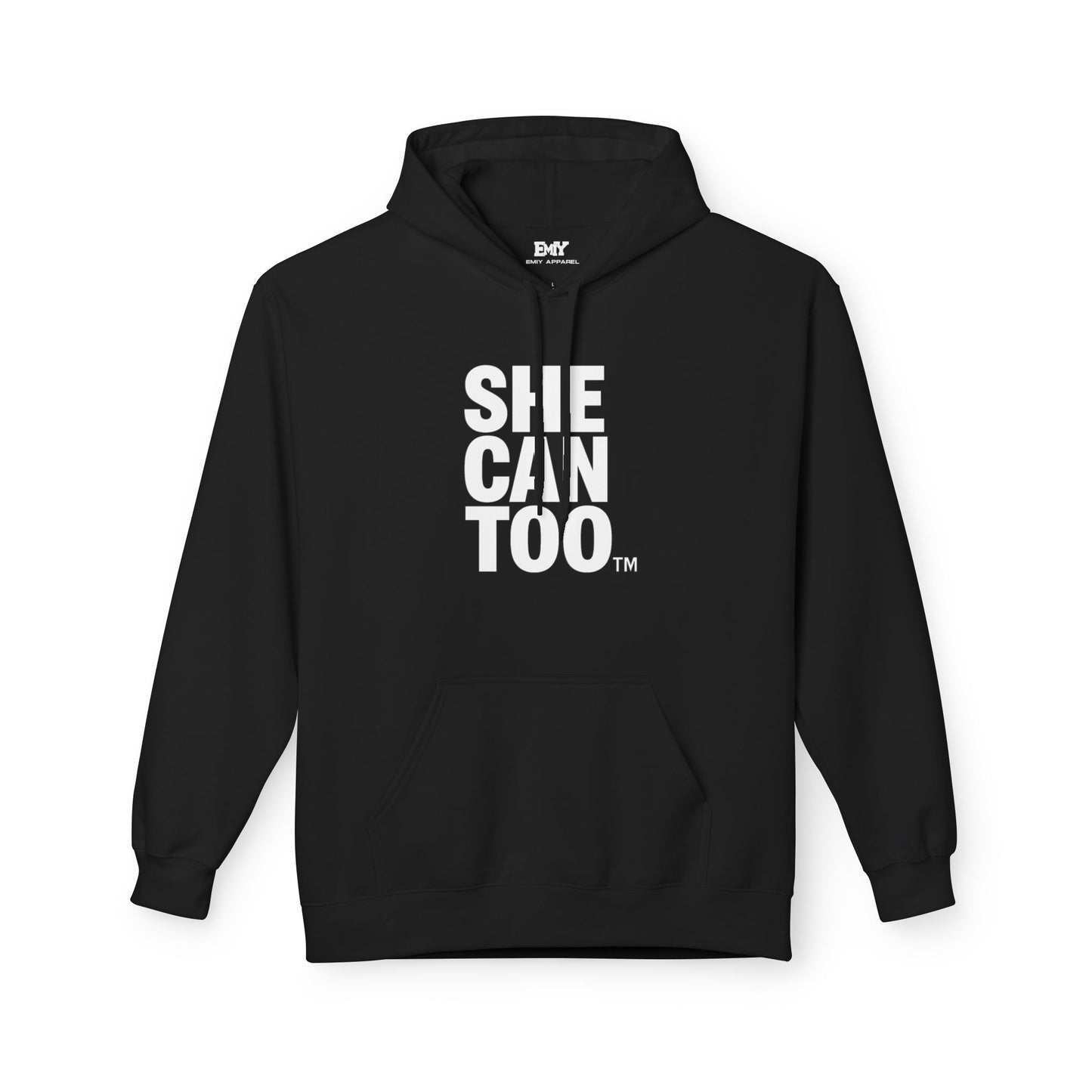 She Can Too Hoodie (She Leads)
