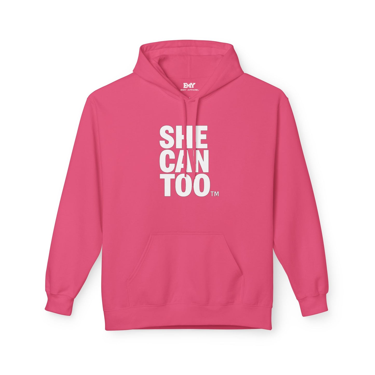 She Can Too Hoodie (She Leads)