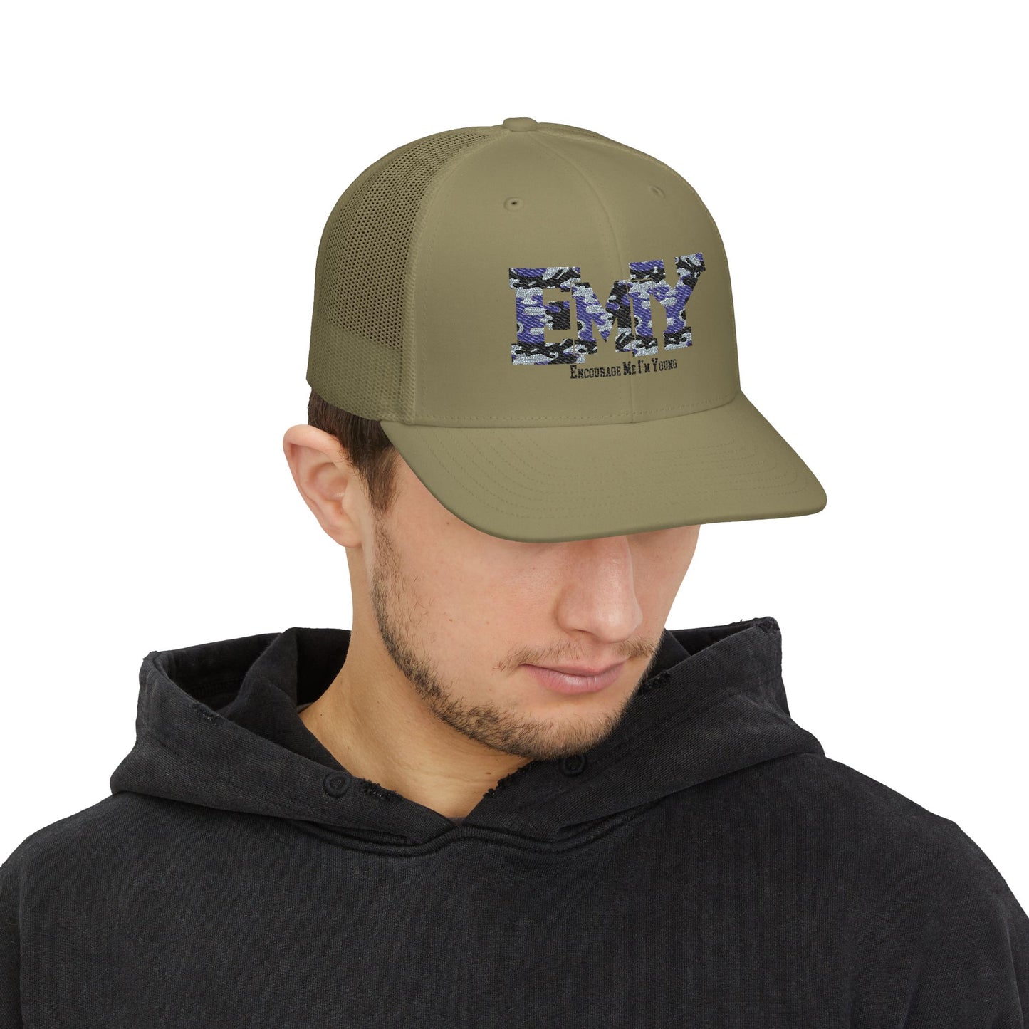 Camo Snapback Trucker Cap