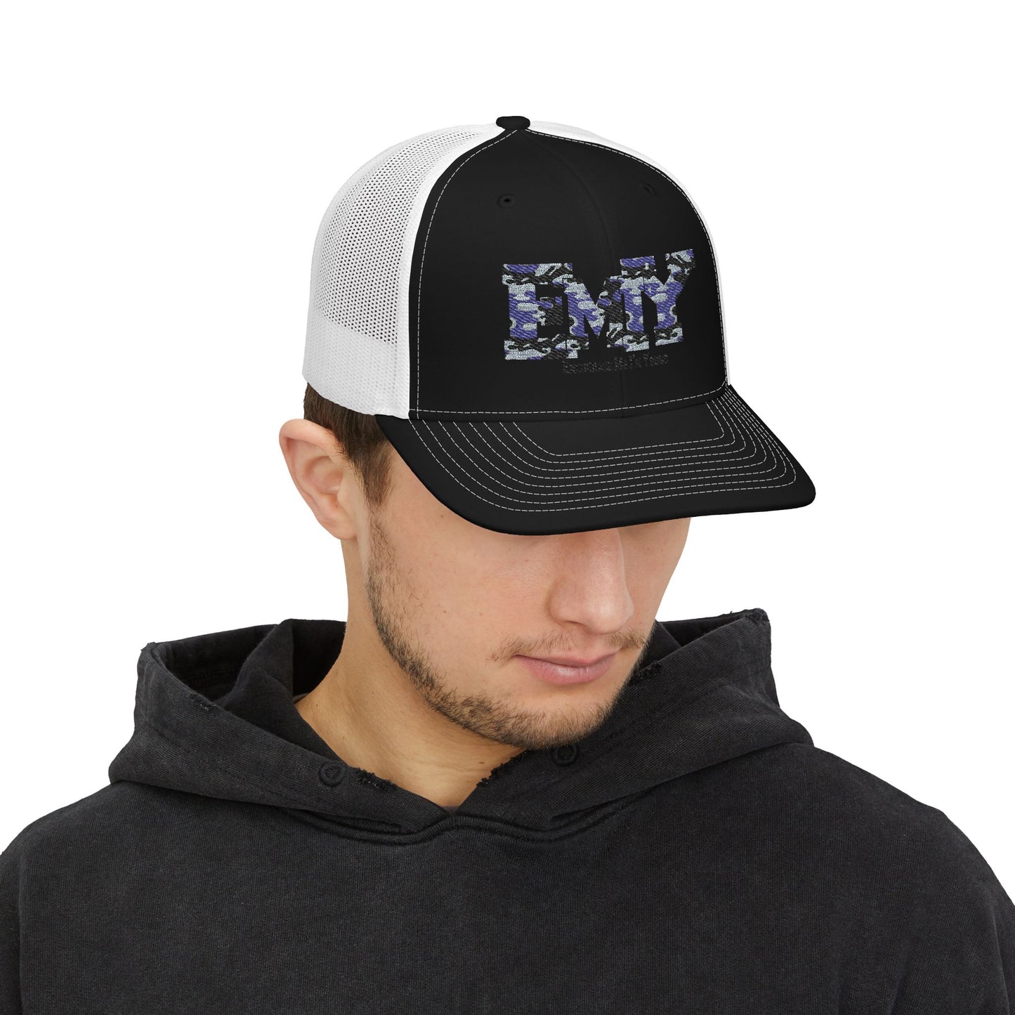 Camo Snapback Trucker Cap