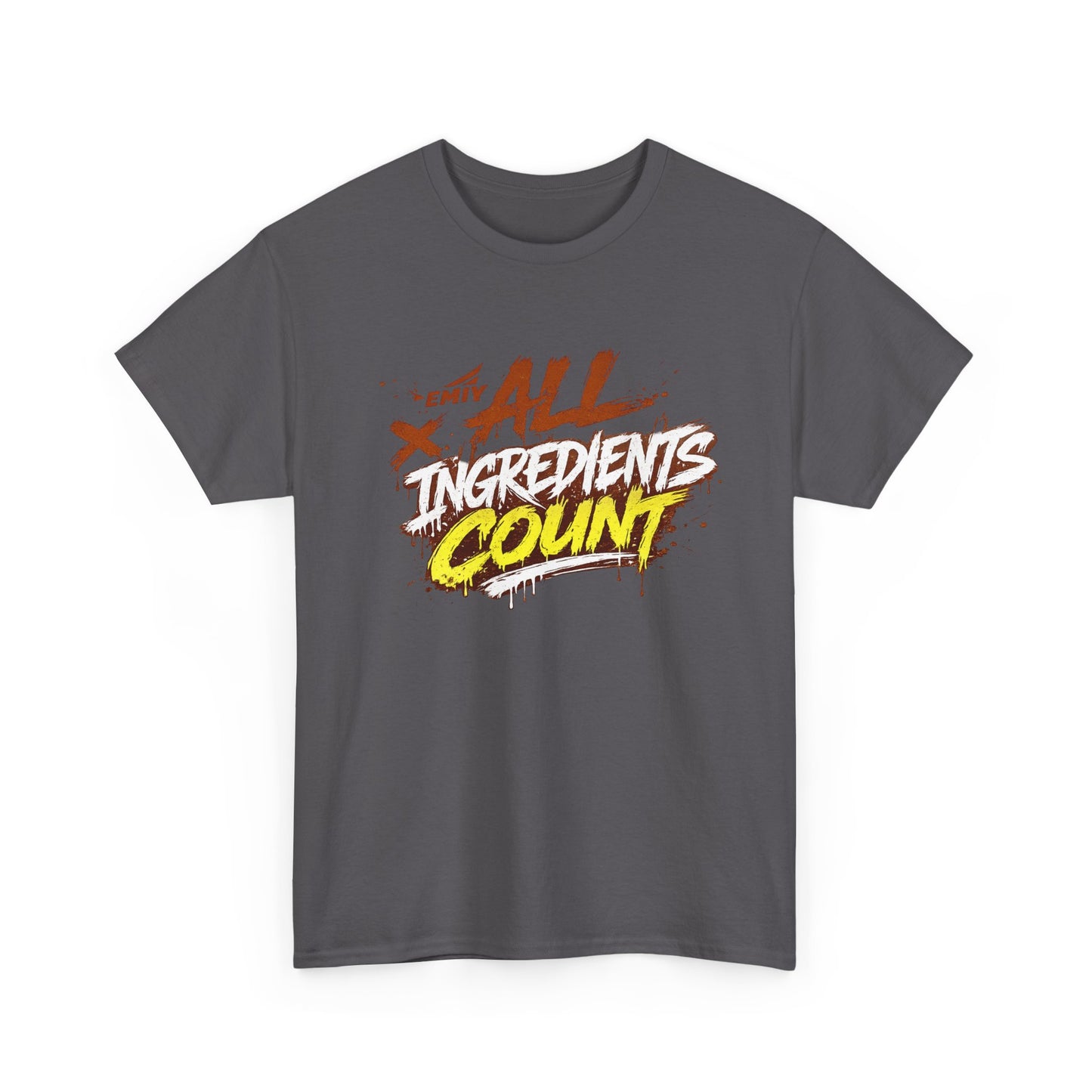 All Ingredients Count T-Shirt