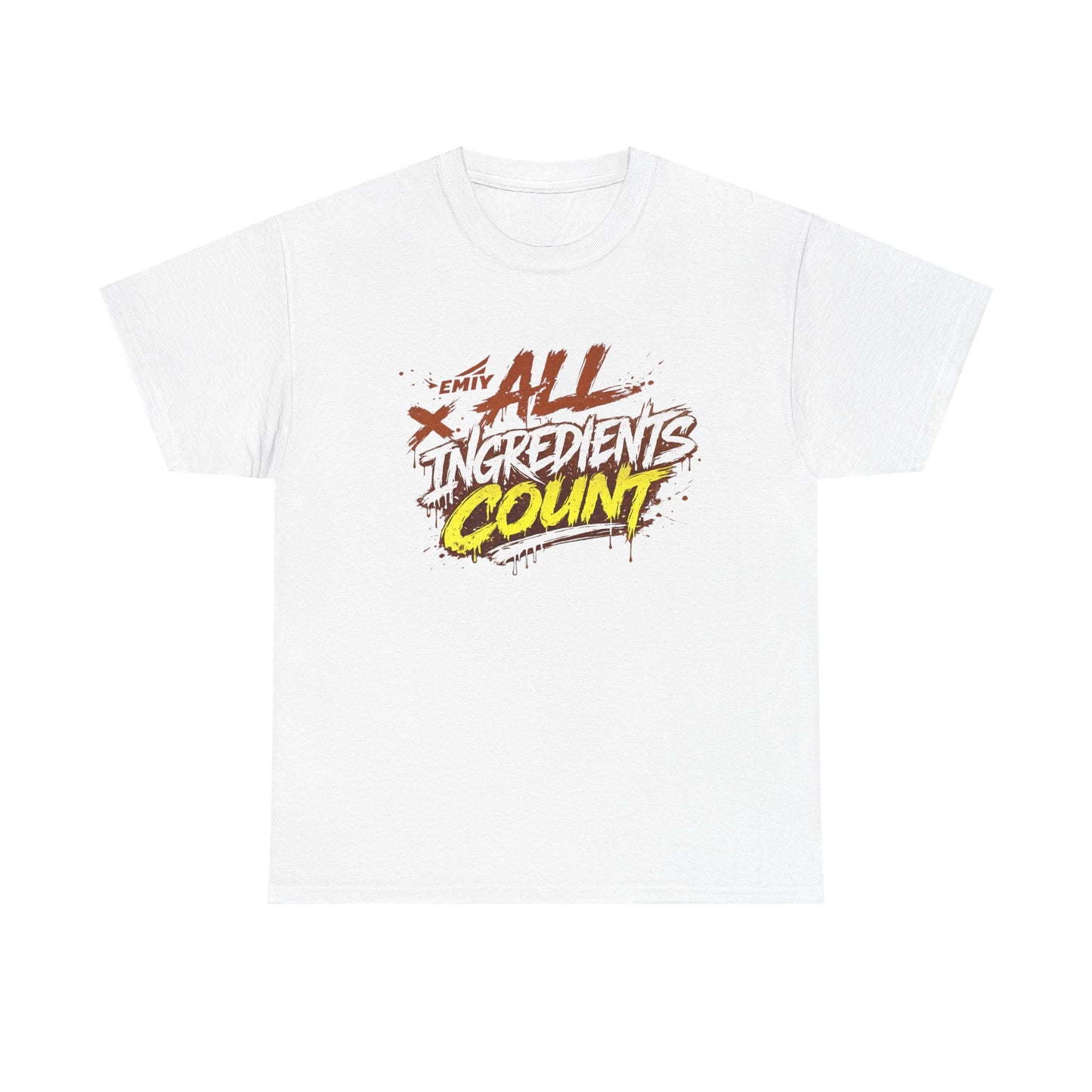 All Ingredients Count T-Shirt