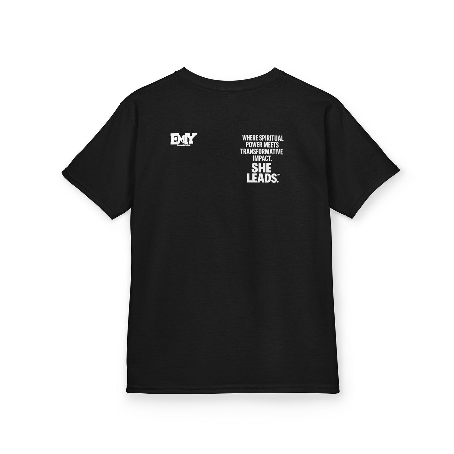 She Can Hoop Too Kids T‑Shirt — Girls Basketball Pride Tee
