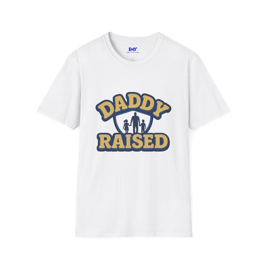 Daddy Raised T-Shirt — Father & Kids Retro Family Tee