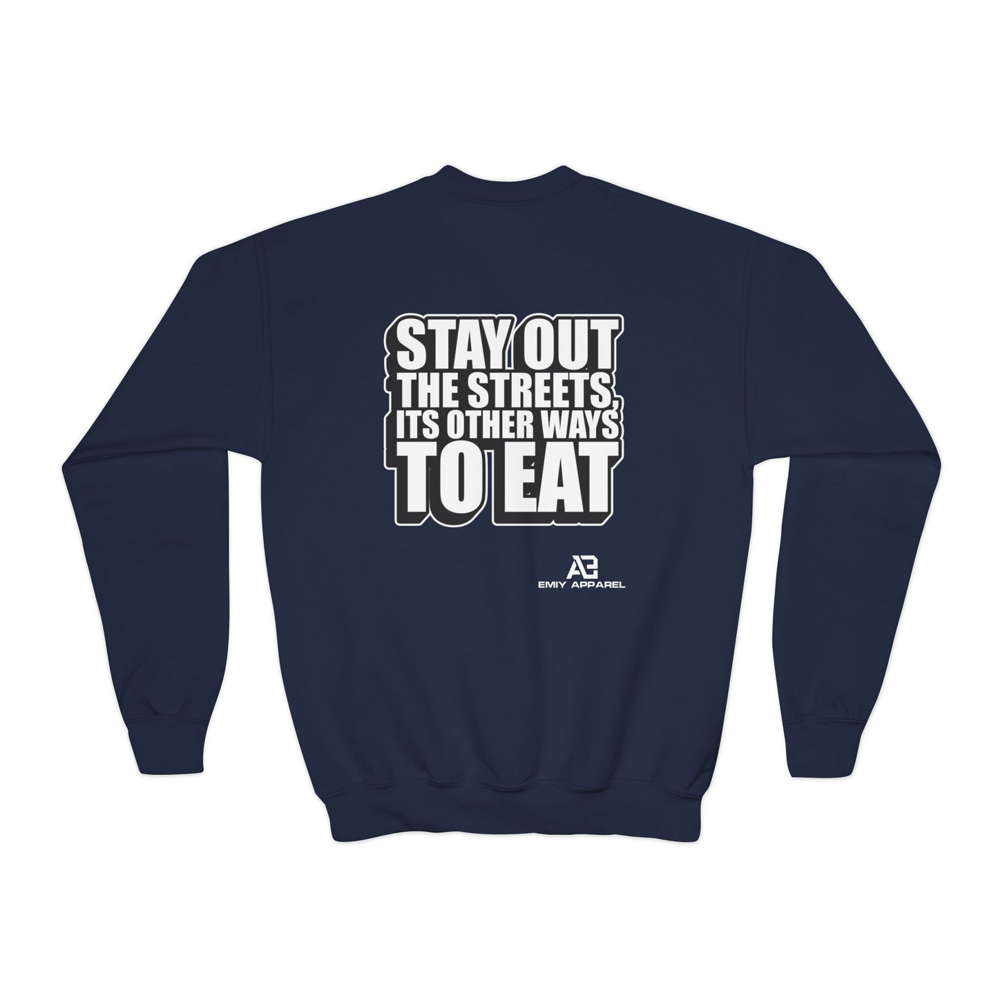 New EMIY Streets Youth Crewneck Sweatshirt