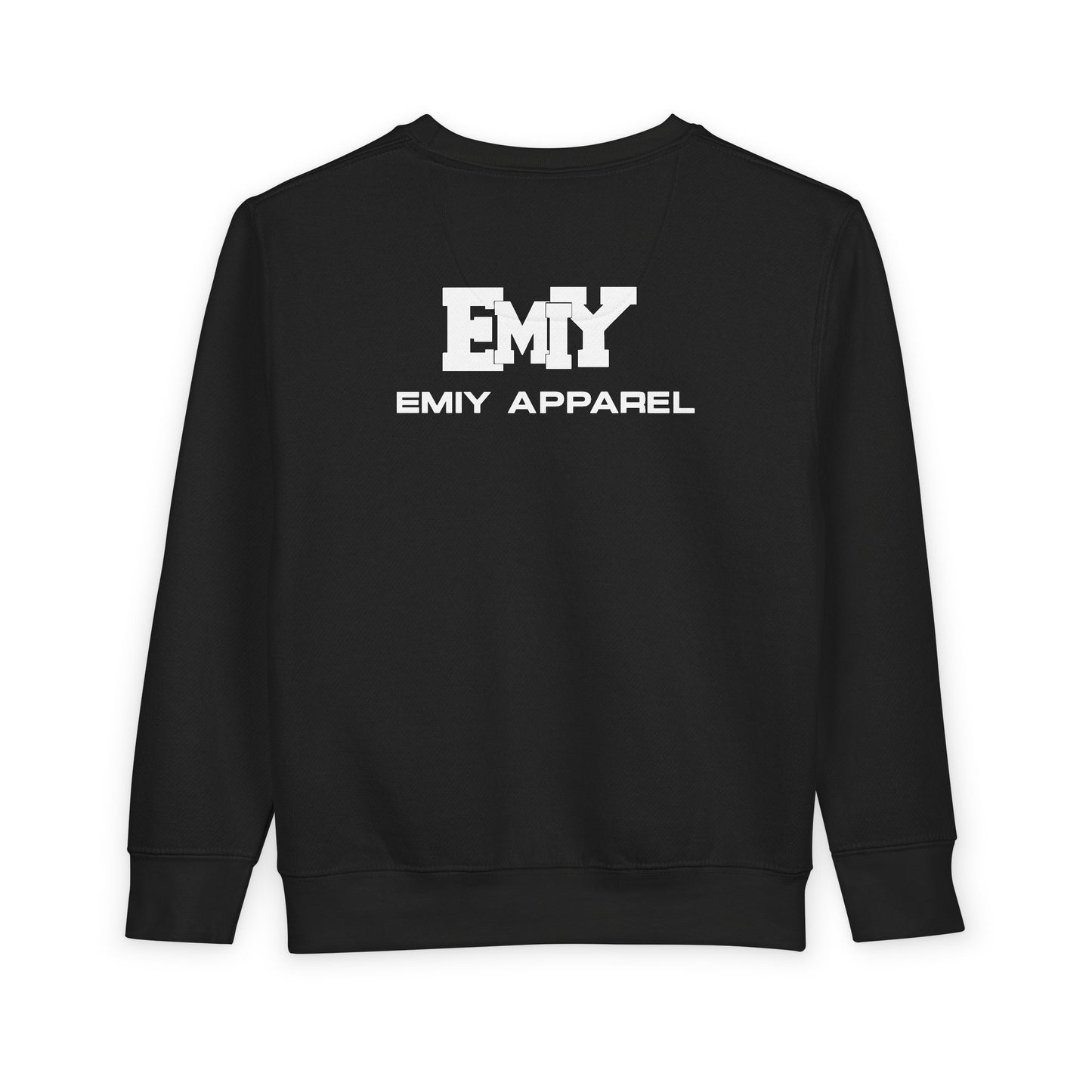 EMIY Toddler Sweatshirt - 'Encourage Me I'm Young' Cute Motivational Pullover for Kids