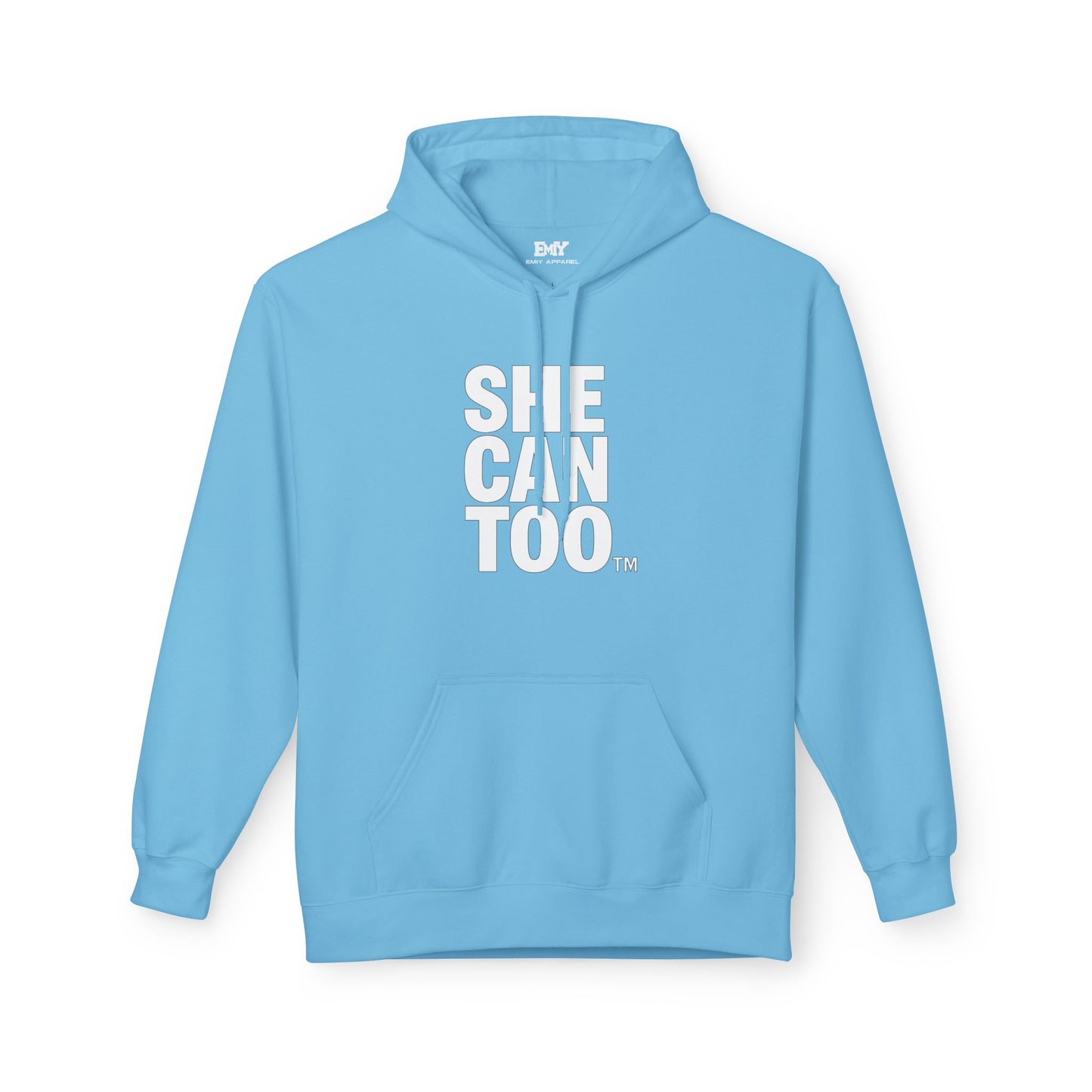 She Can Too Hoodie (She Leads)