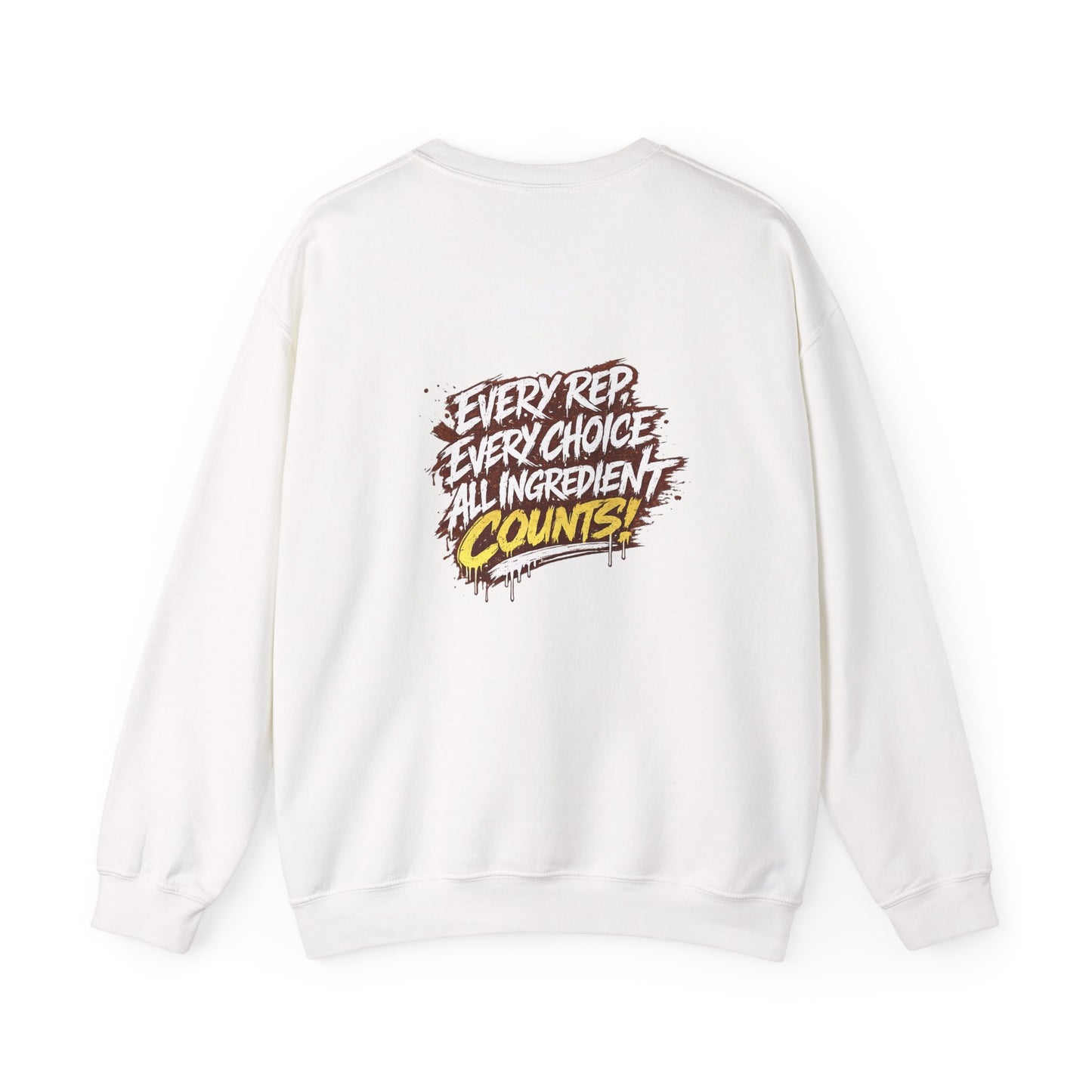"All Ingredients Count" Crew Sweatshirt