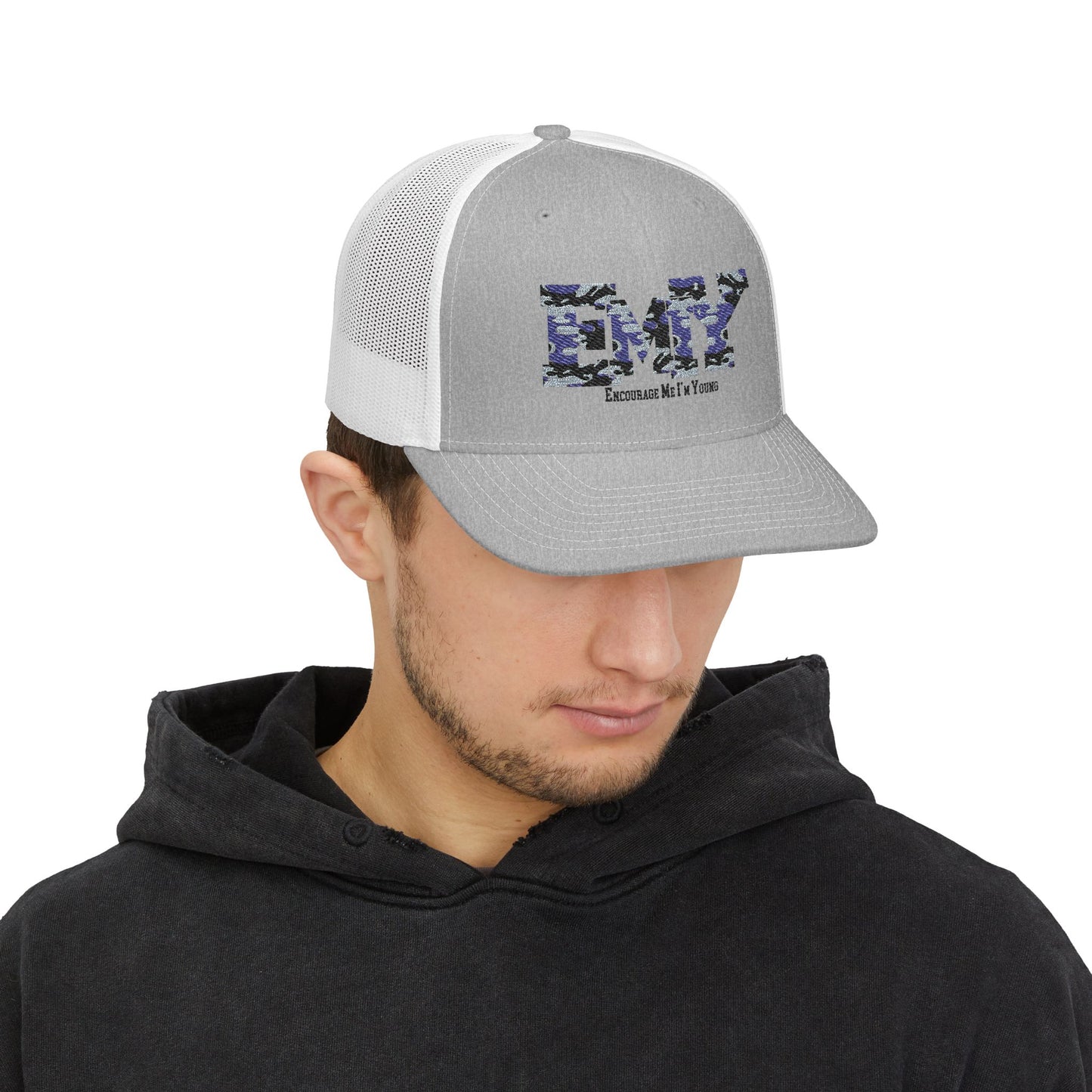 Camo Snapback Trucker Cap