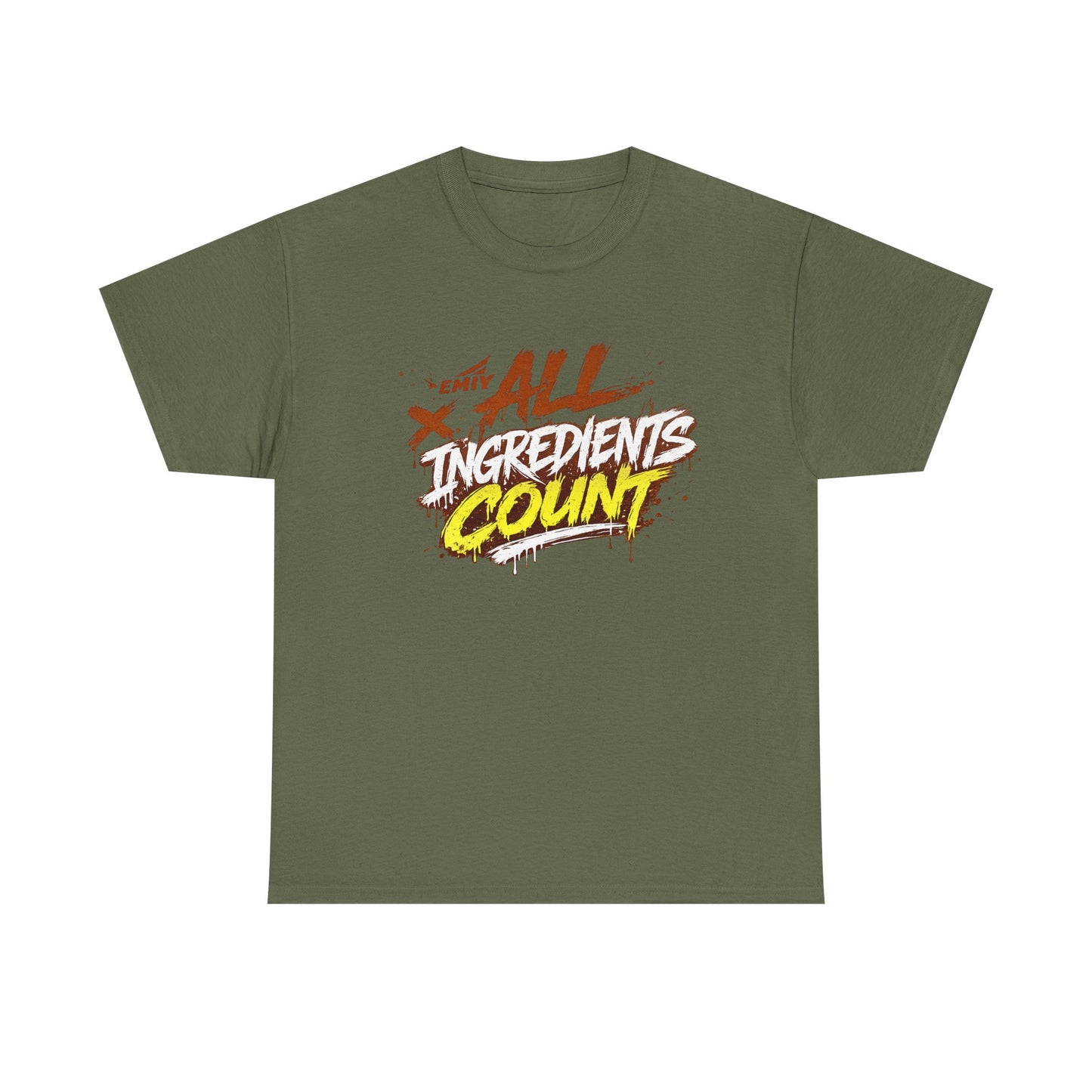 All Ingredients Count T-Shirt