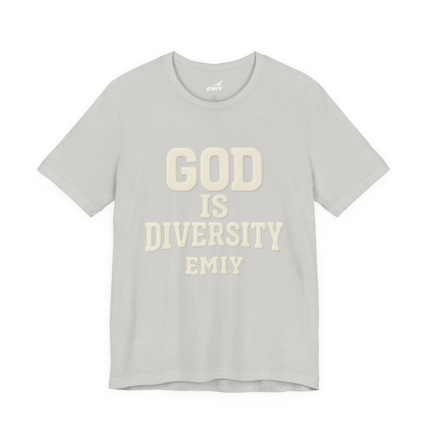 God Is Diversity Tee — Inspirational Religious Graphic T‑Shirt