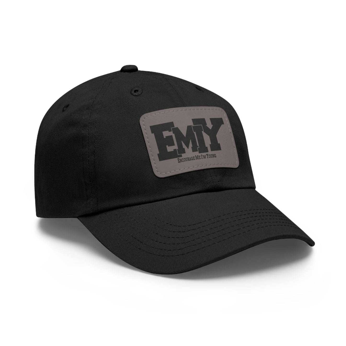 EMIY Teen Hat with Leather Patch