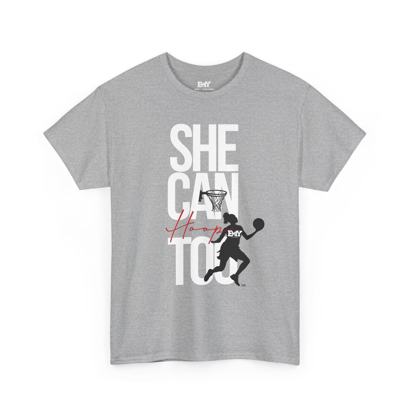 She Can Hoop Too-(She Leads) by EMIY Apparel Limited Edition