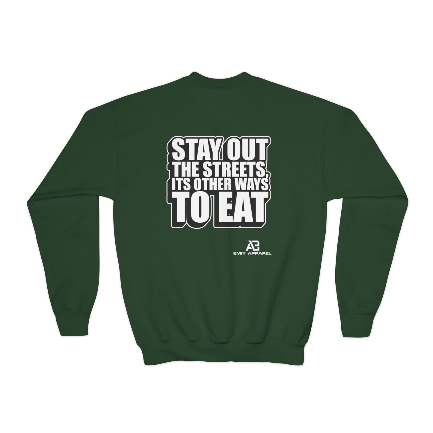 New EMIY Streets Youth Crewneck Sweatshirt