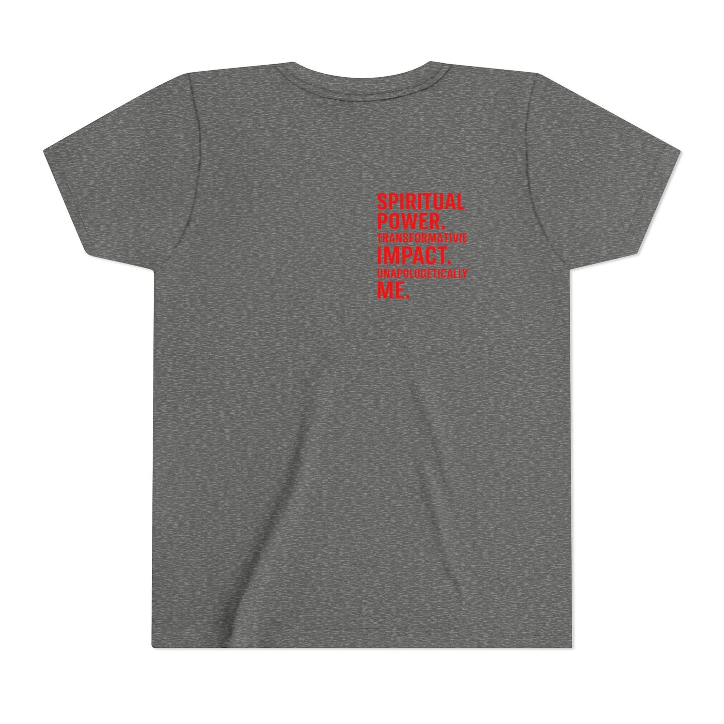 Empowerment Youth Tee - "She Can Too" Inspirational Shirt