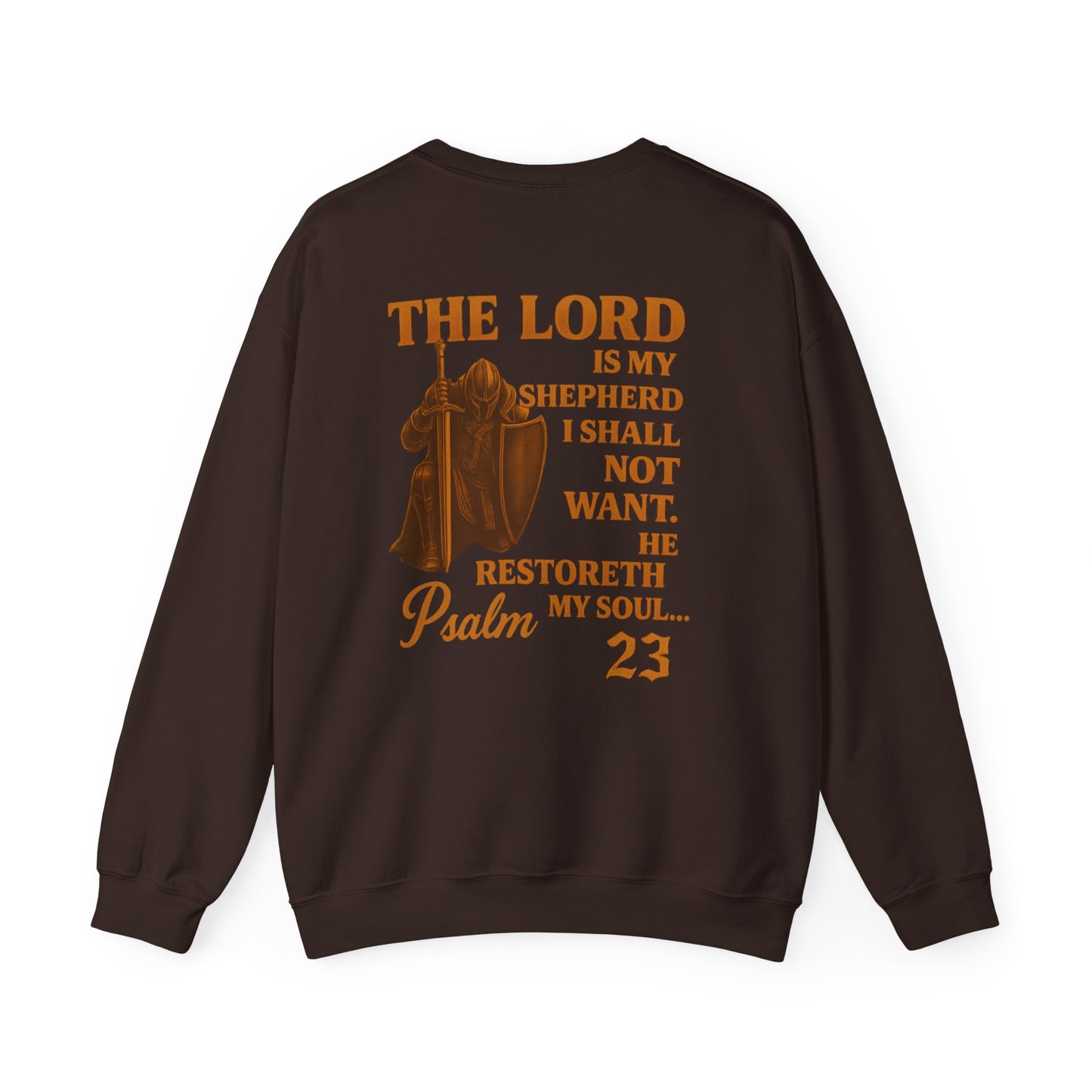 Bible Verse Sweatshirt - Psalms 23 Fear No Evil