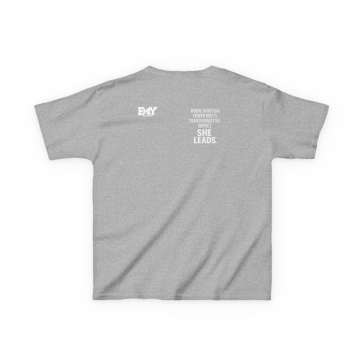 She Can Hoop Too Kids T‑Shirt — Girls Basketball Pride Tee