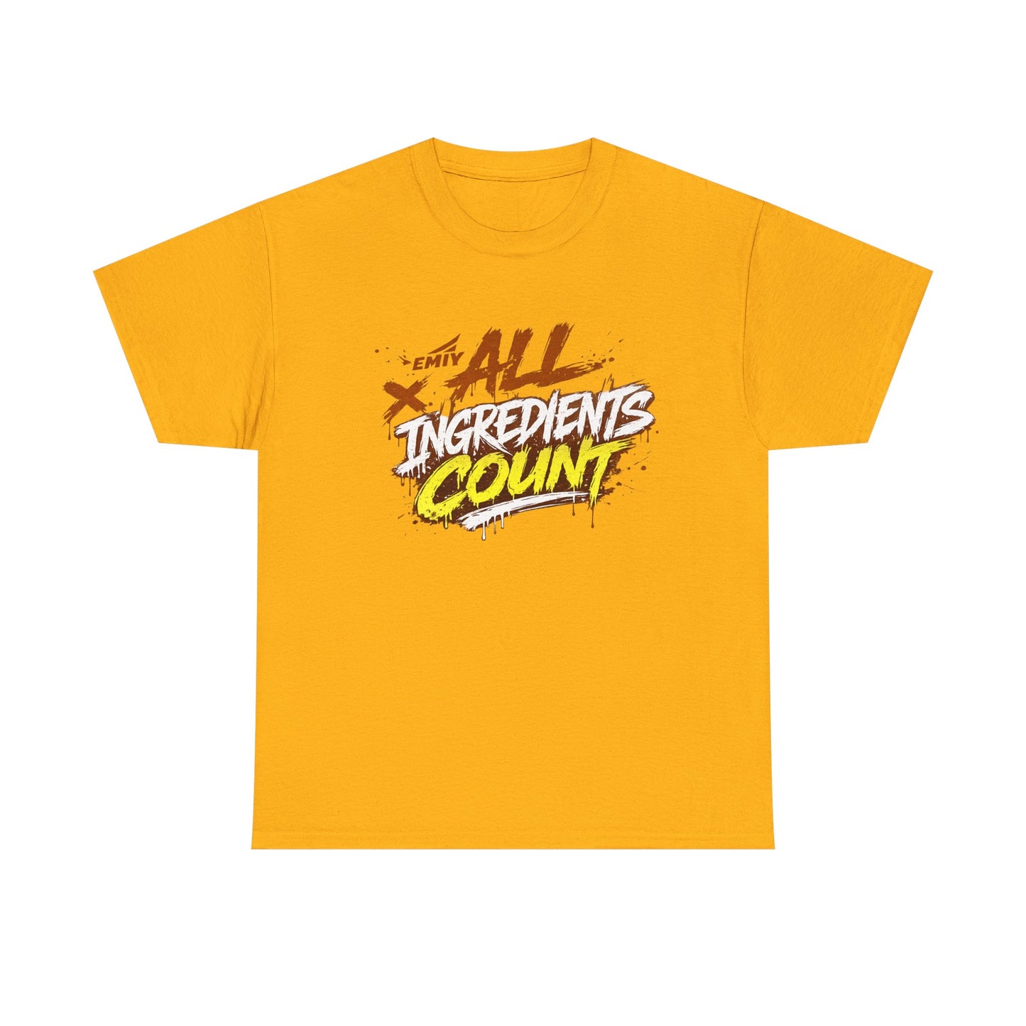 All Ingredients Count T-Shirt