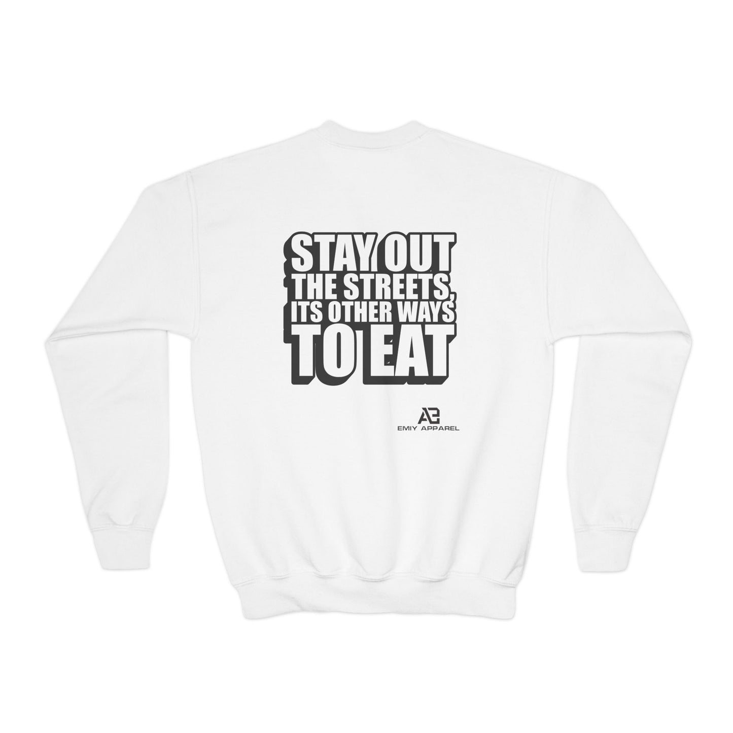 New EMIY Streets Youth Crewneck Sweatshirt