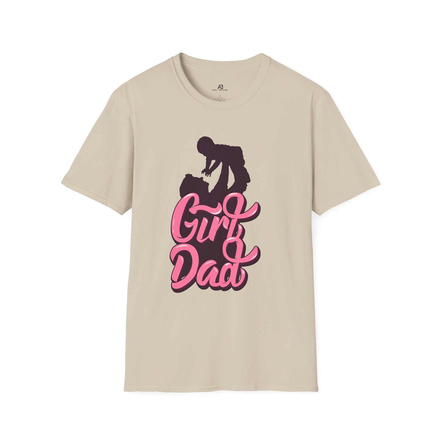 EMIY Girl Dad Softstyle T-Shirt