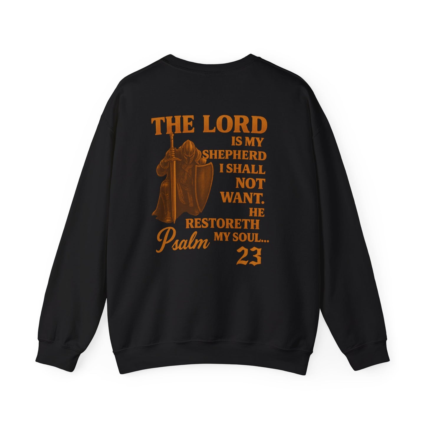 Bible Verse Sweatshirt - Psalms 23 Fear No Evil
