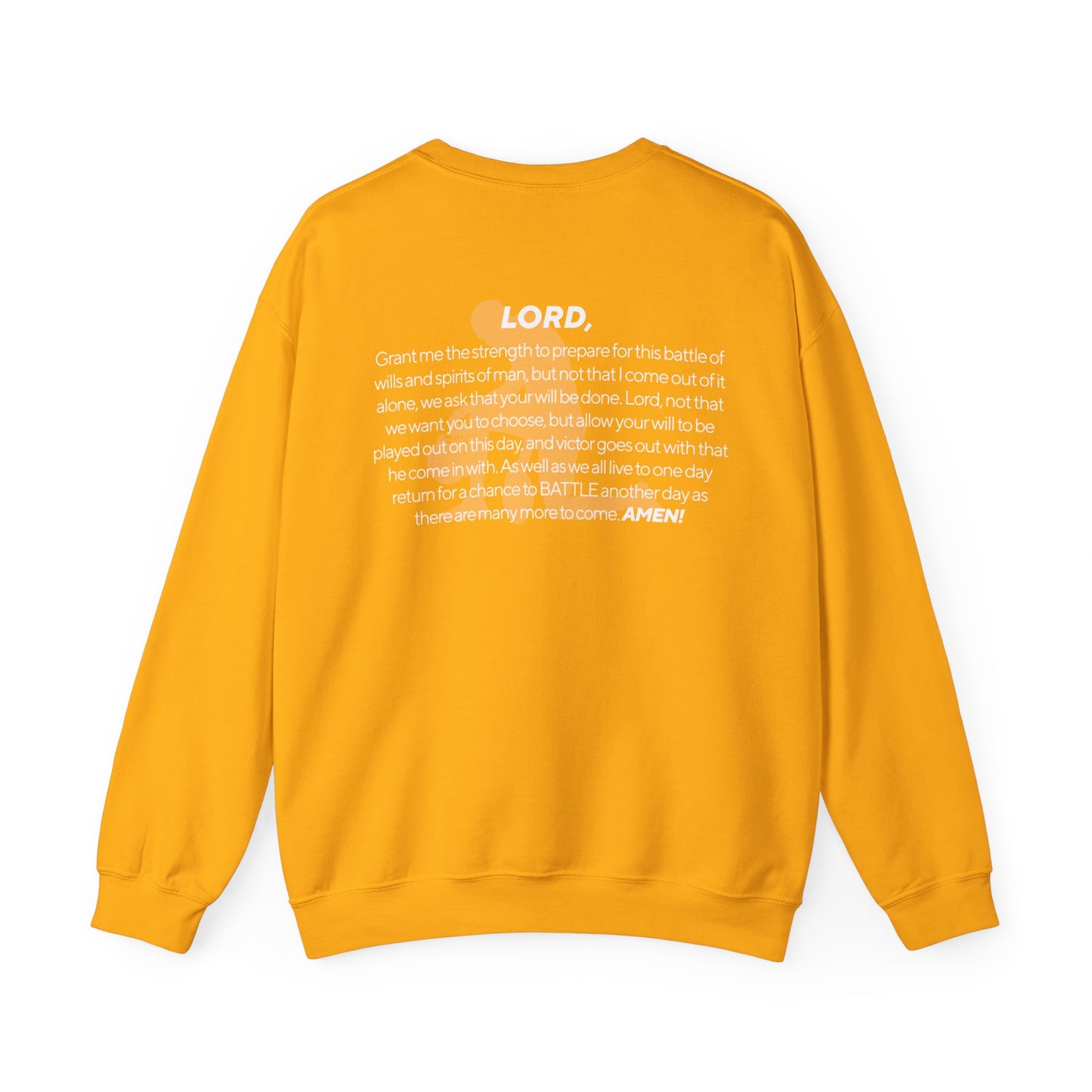 EMIY Burnt Sports Prayer Unisex Sweatshirt