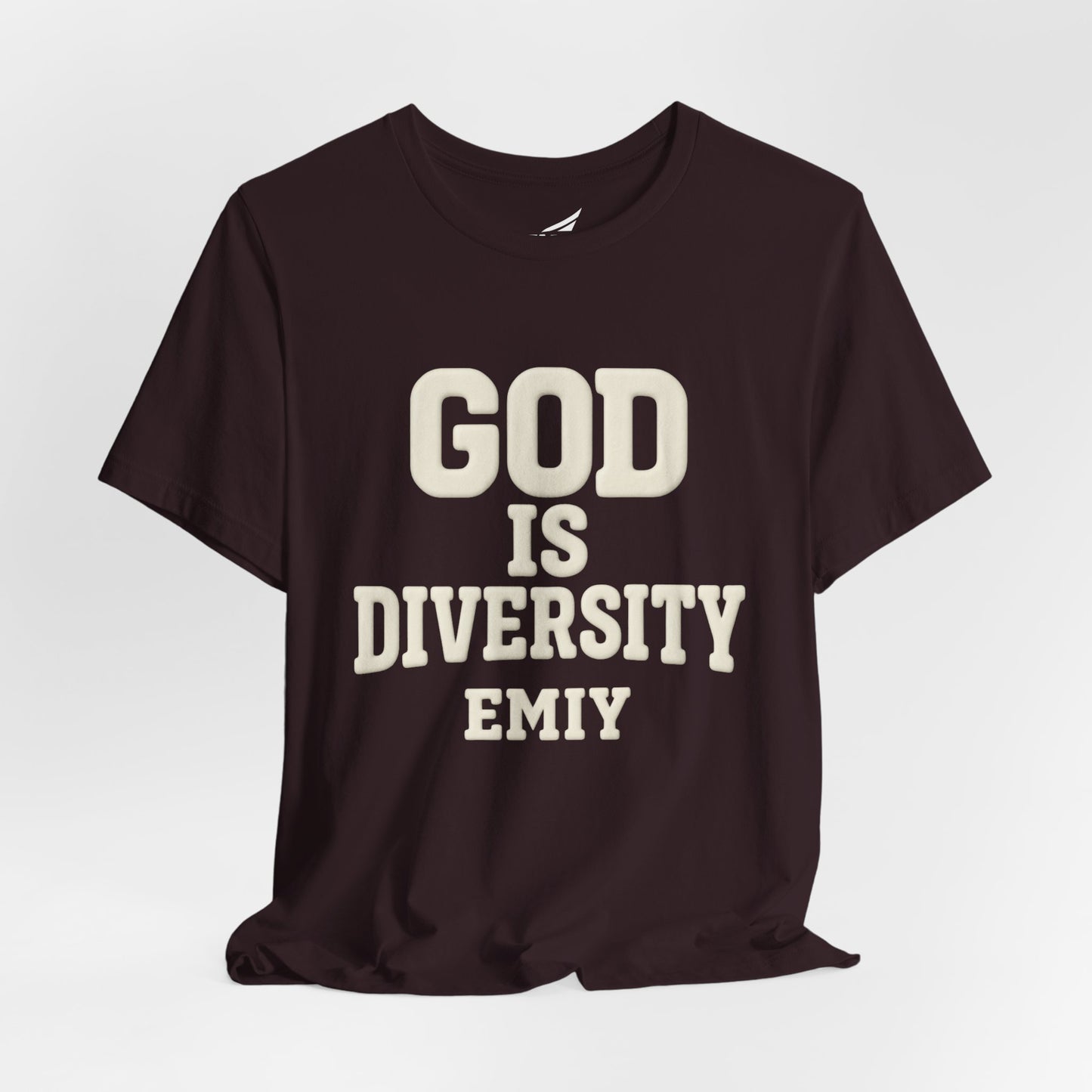 God Is Diversity Tee — Inspirational Religious Graphic T‑Shirt