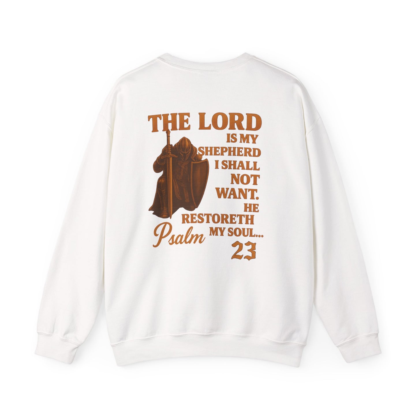 Bible Verse Sweatshirt - Psalms 23 Fear No Evil