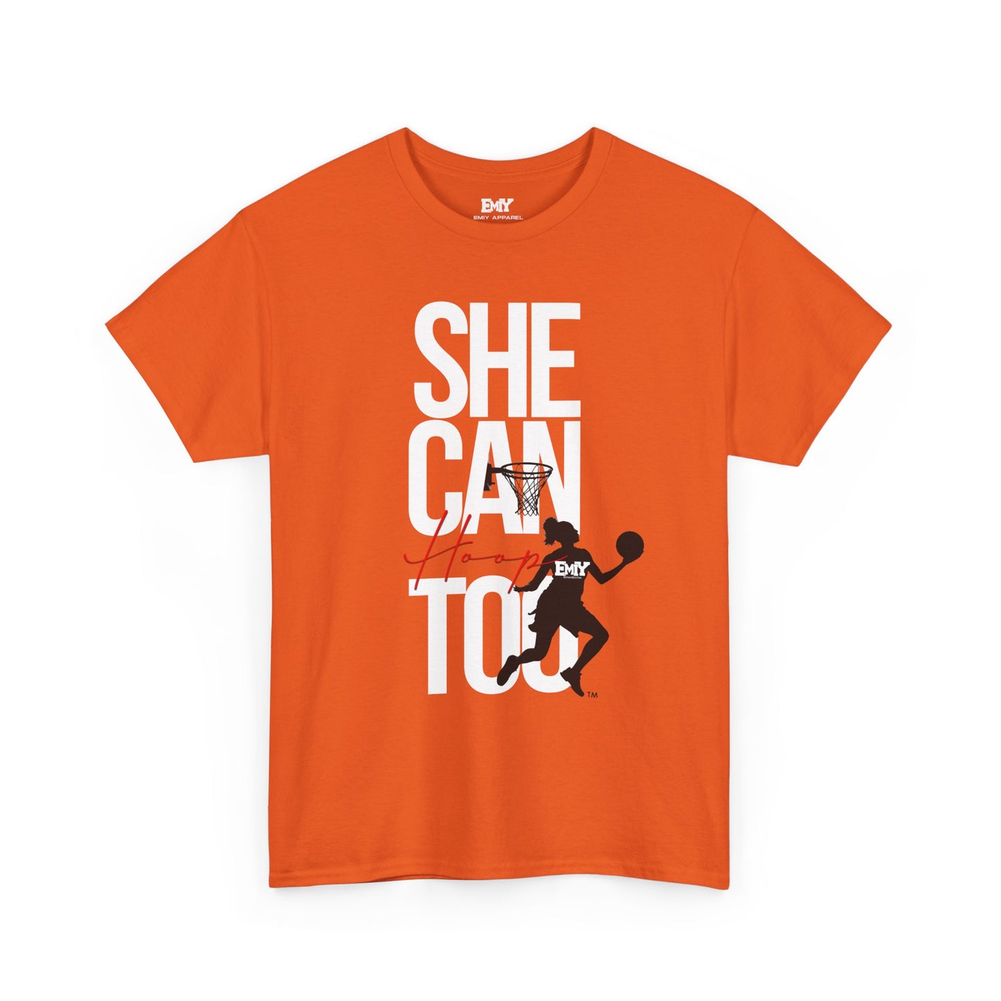 She Can Hoop Too-(She Leads) by EMIY Apparel Limited Edition