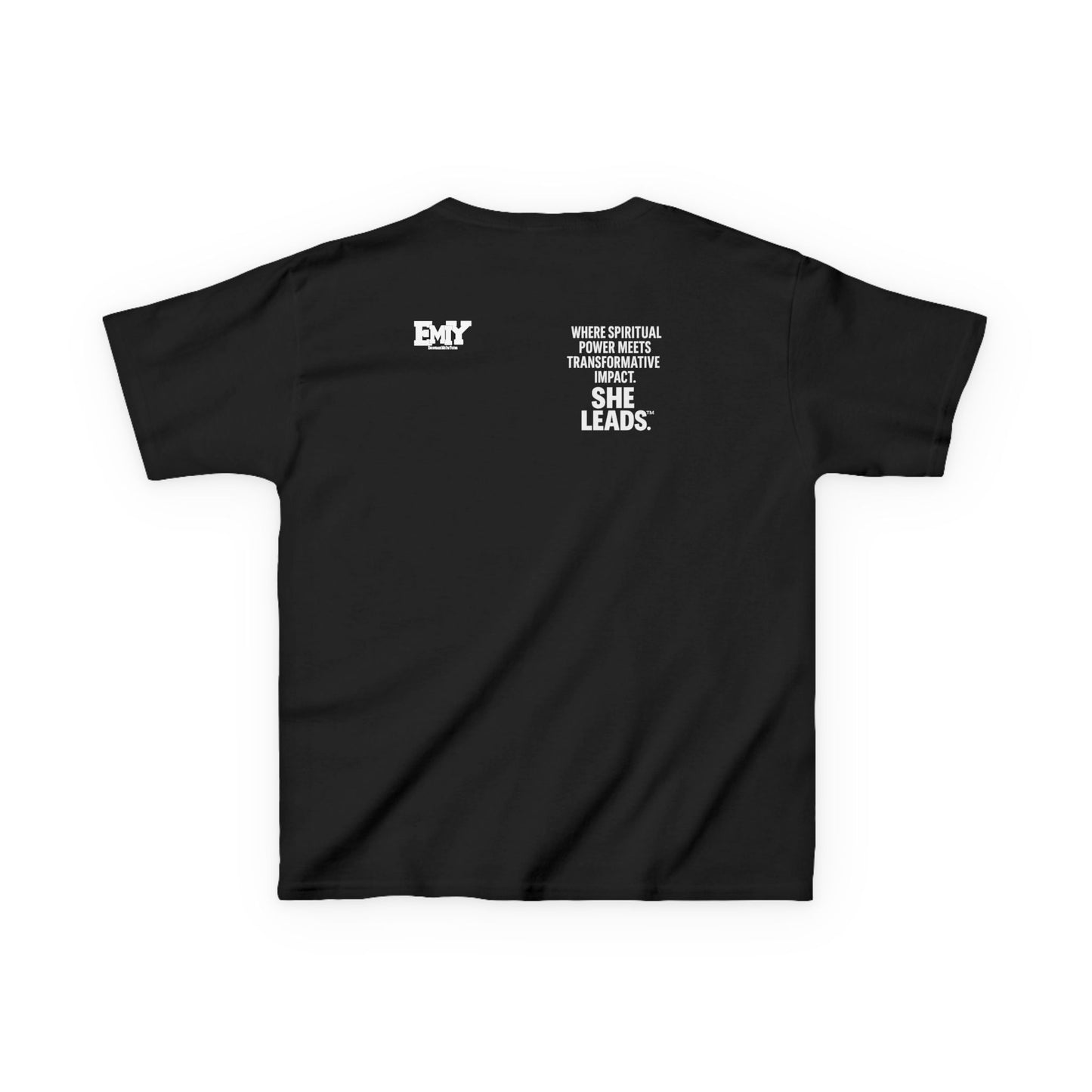 She Can Hoop Too Kids T‑Shirt — Girls Basketball Pride Tee