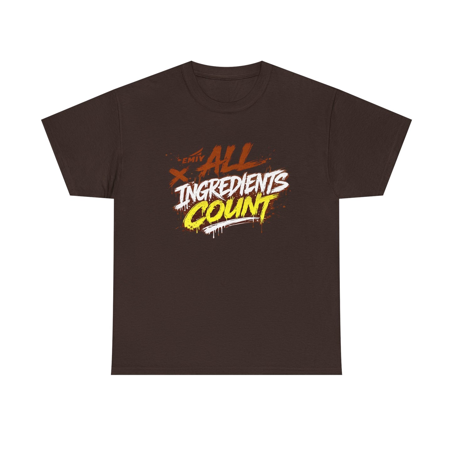 All Ingredients Count T-Shirt