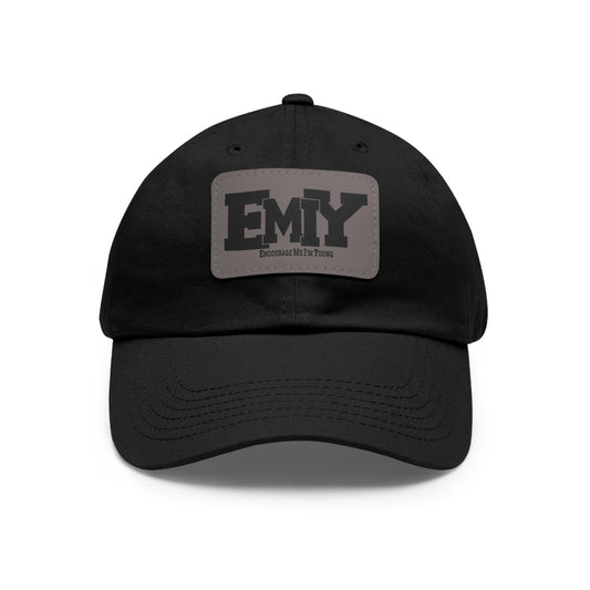 EMIY Teen Hat with Leather Patch