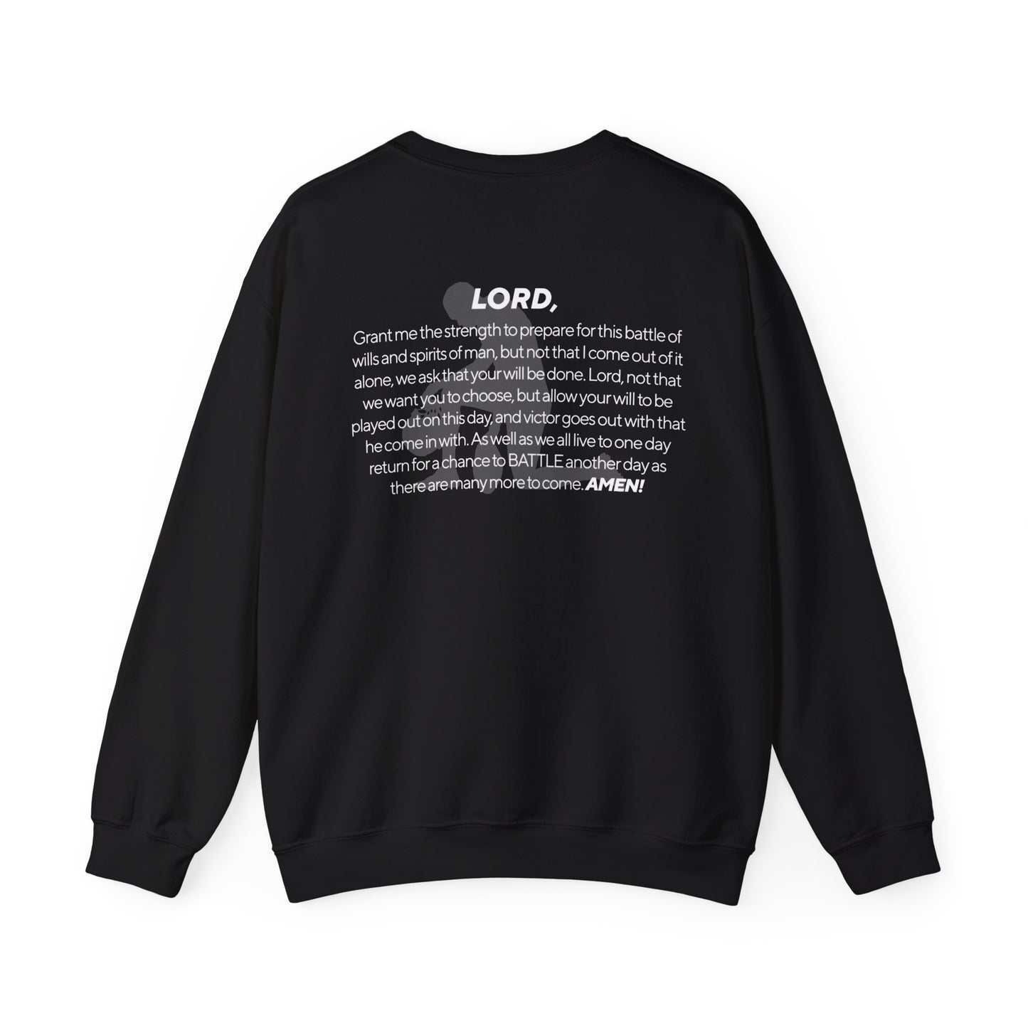 EMIY Burnt Sports Prayer Unisex Sweatshirt