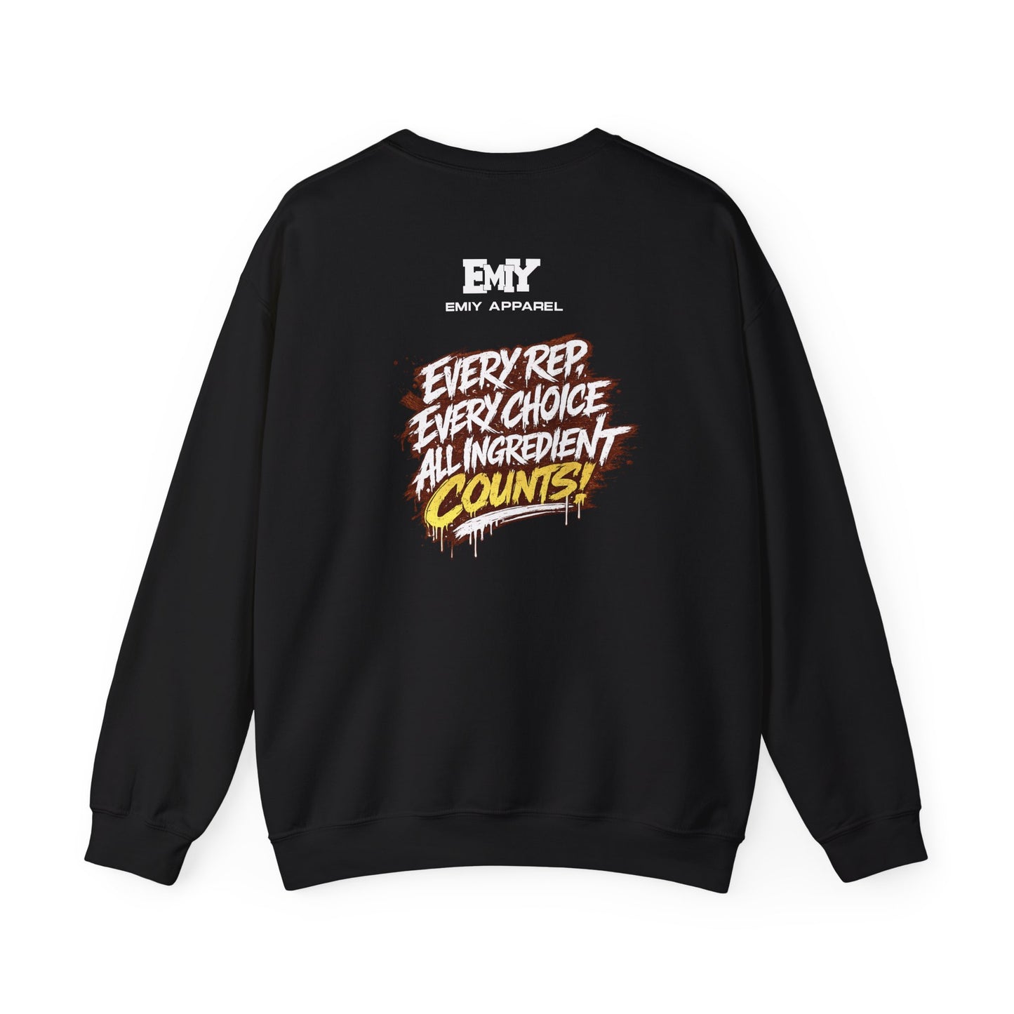 "All Ingredients Count" Crew Sweatshirt