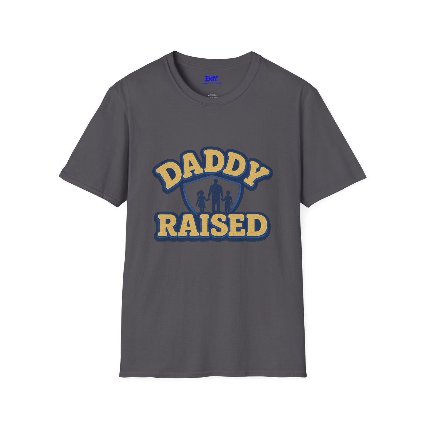 Daddy Raised T-Shirt — Father & Kids Retro Family Tee