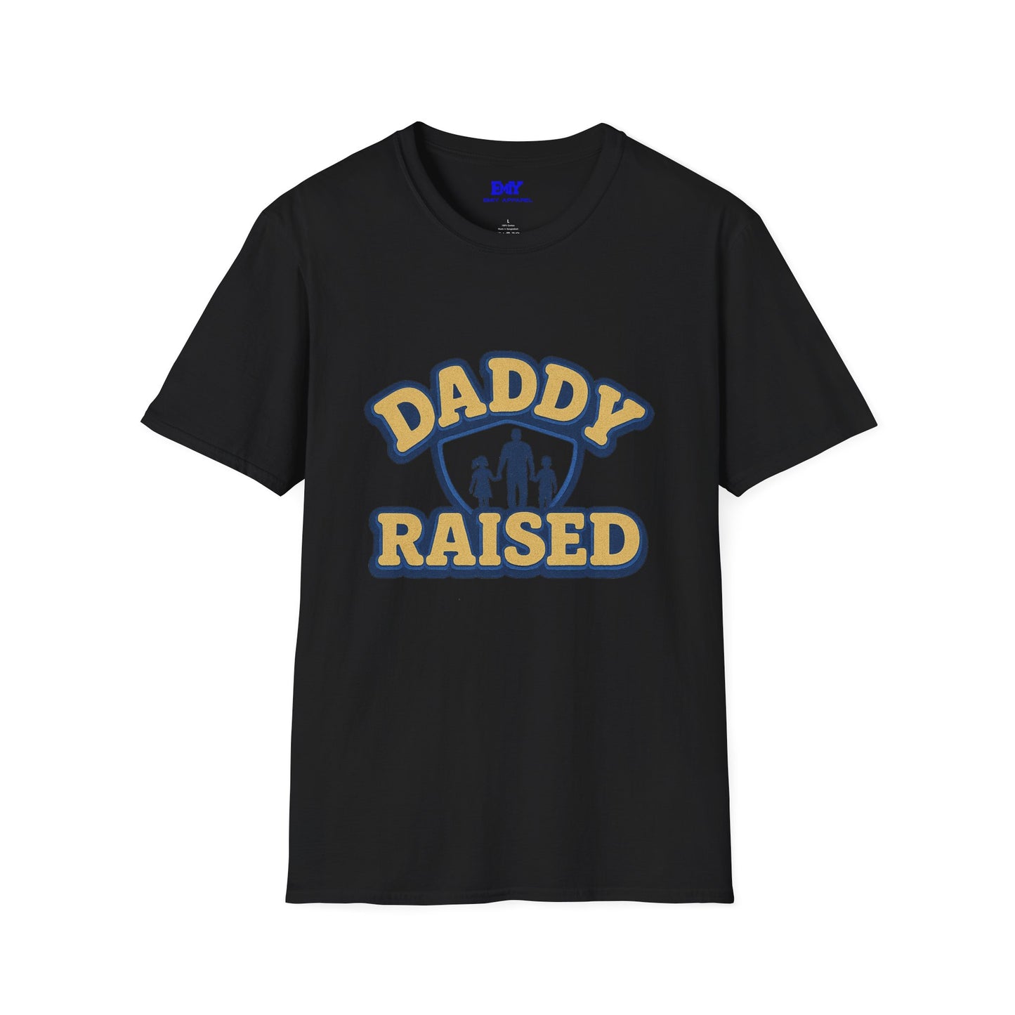 Daddy Raised T-Shirt — Father & Kids Retro Family Tee