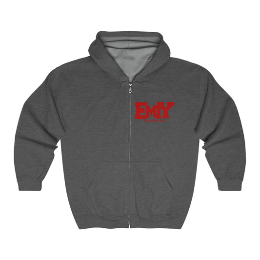 New EMIY Red Teen Zip Hoodie