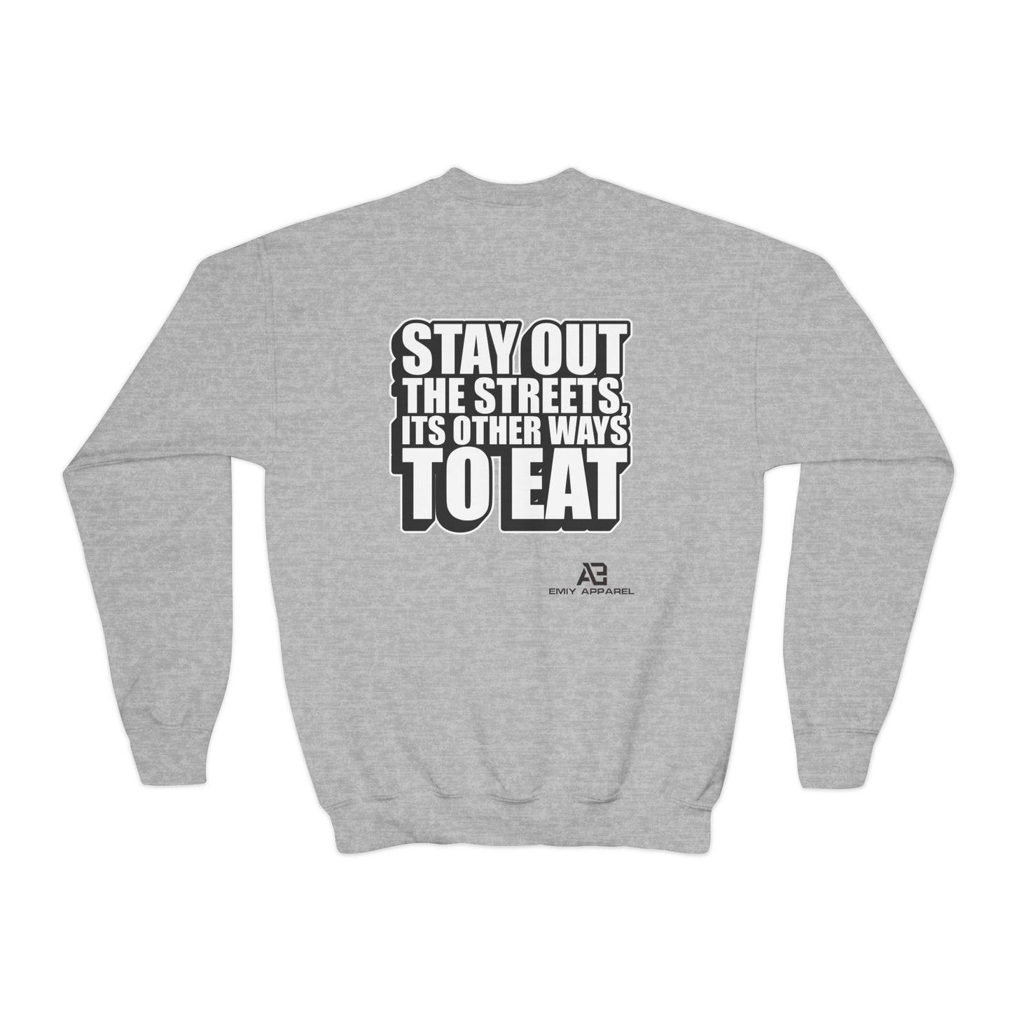 New EMIY Streets Youth Crewneck Sweatshirt