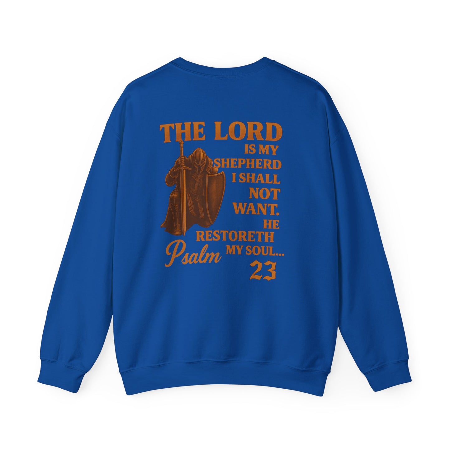 Bible Verse Sweatshirt - Psalms 23 Fear No Evil