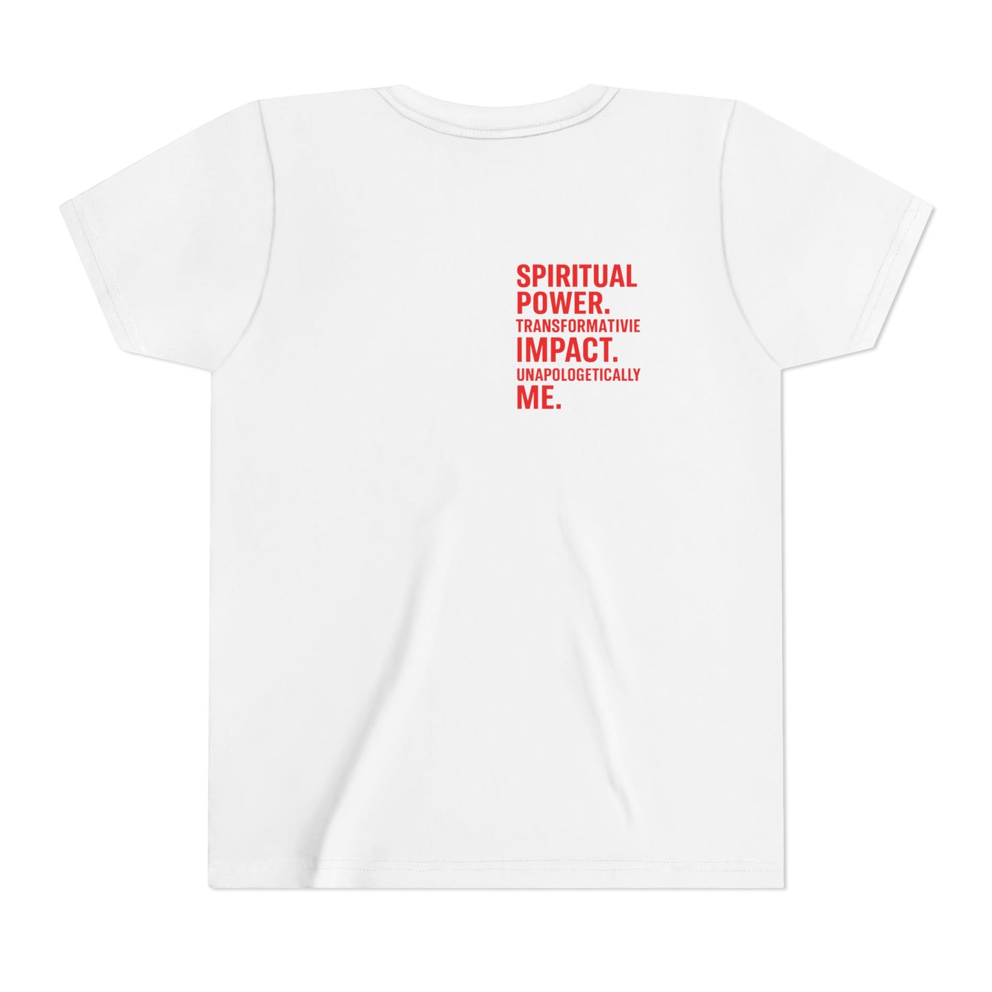 Empowerment Youth Tee - "She Can Too" Inspirational Shirt